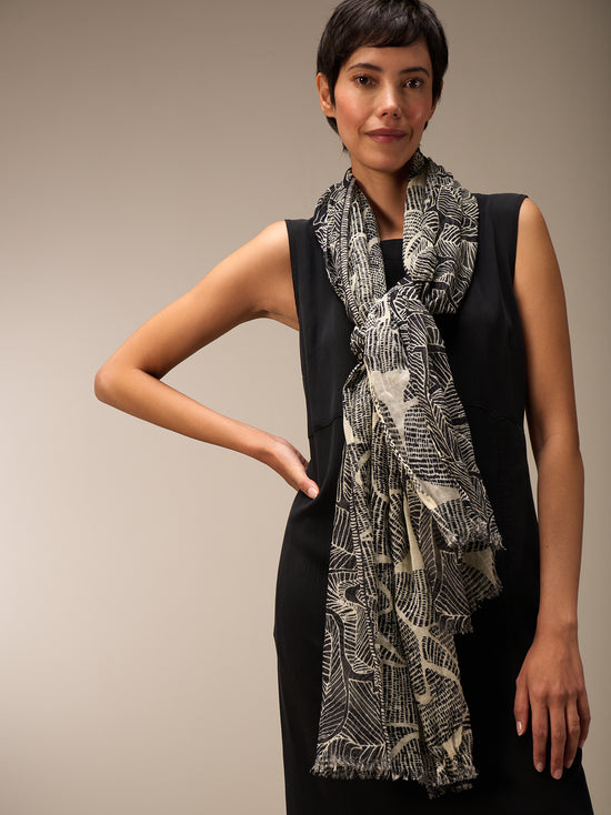 Printed scarf