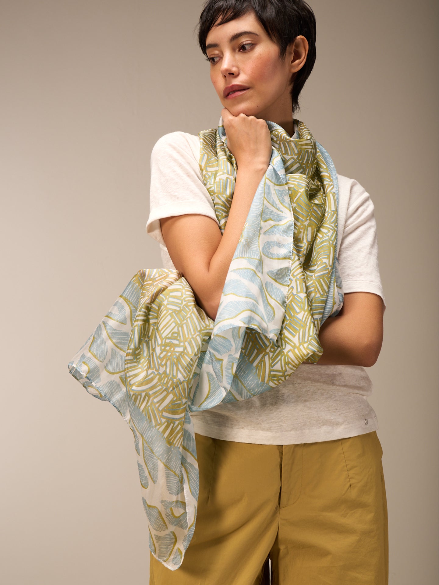 Silk scarf