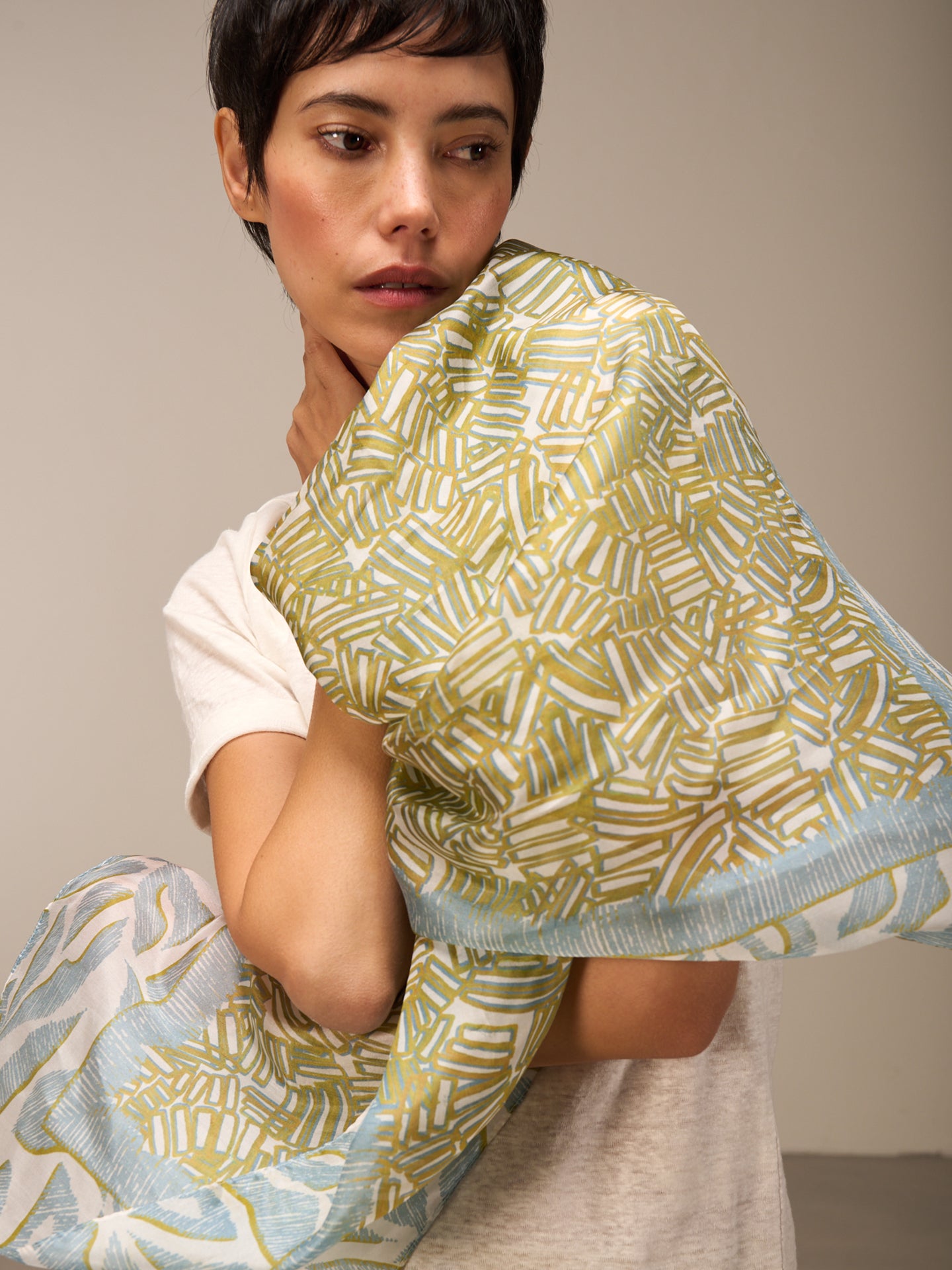 Silk scarf