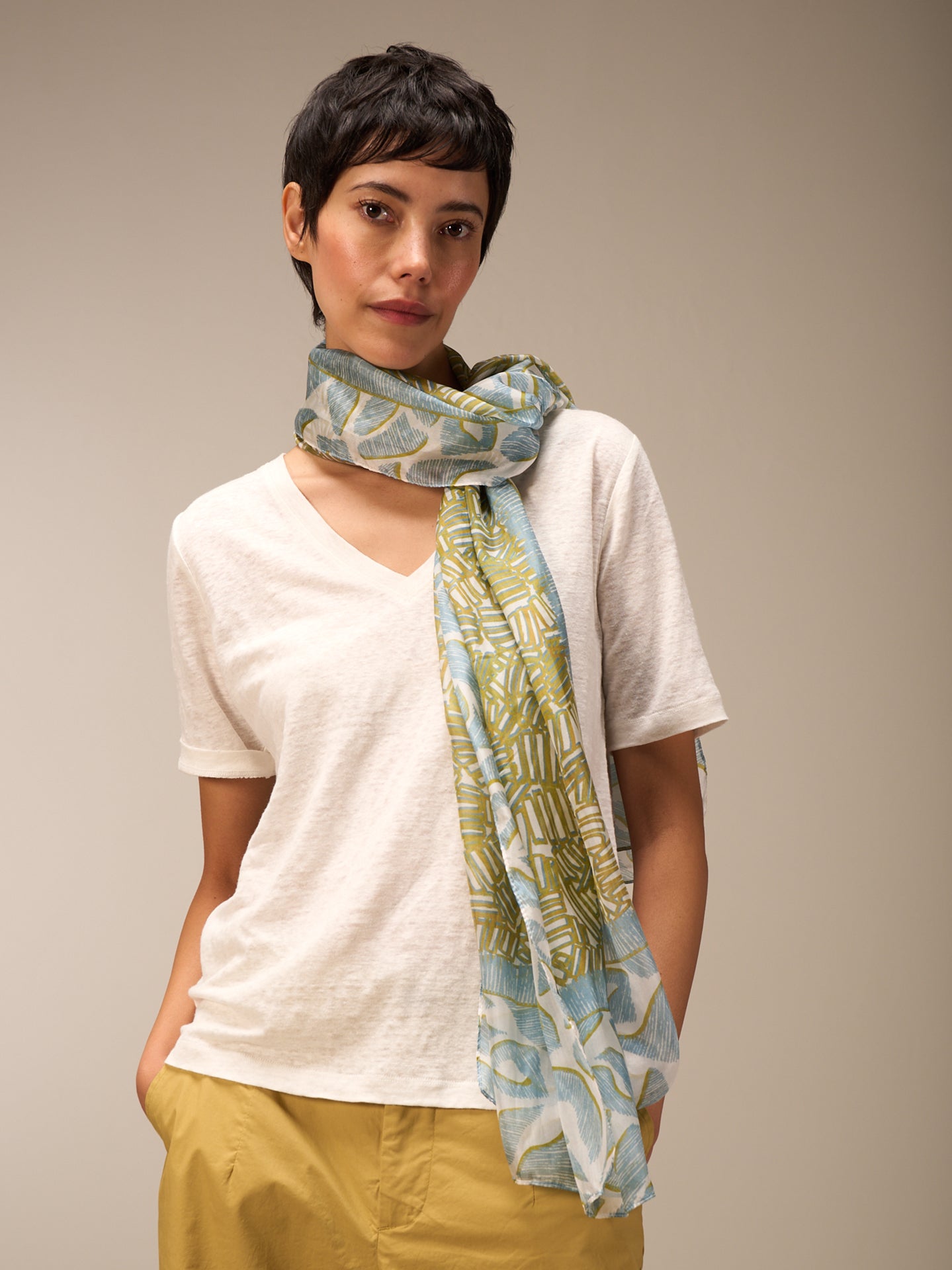 Silk scarf