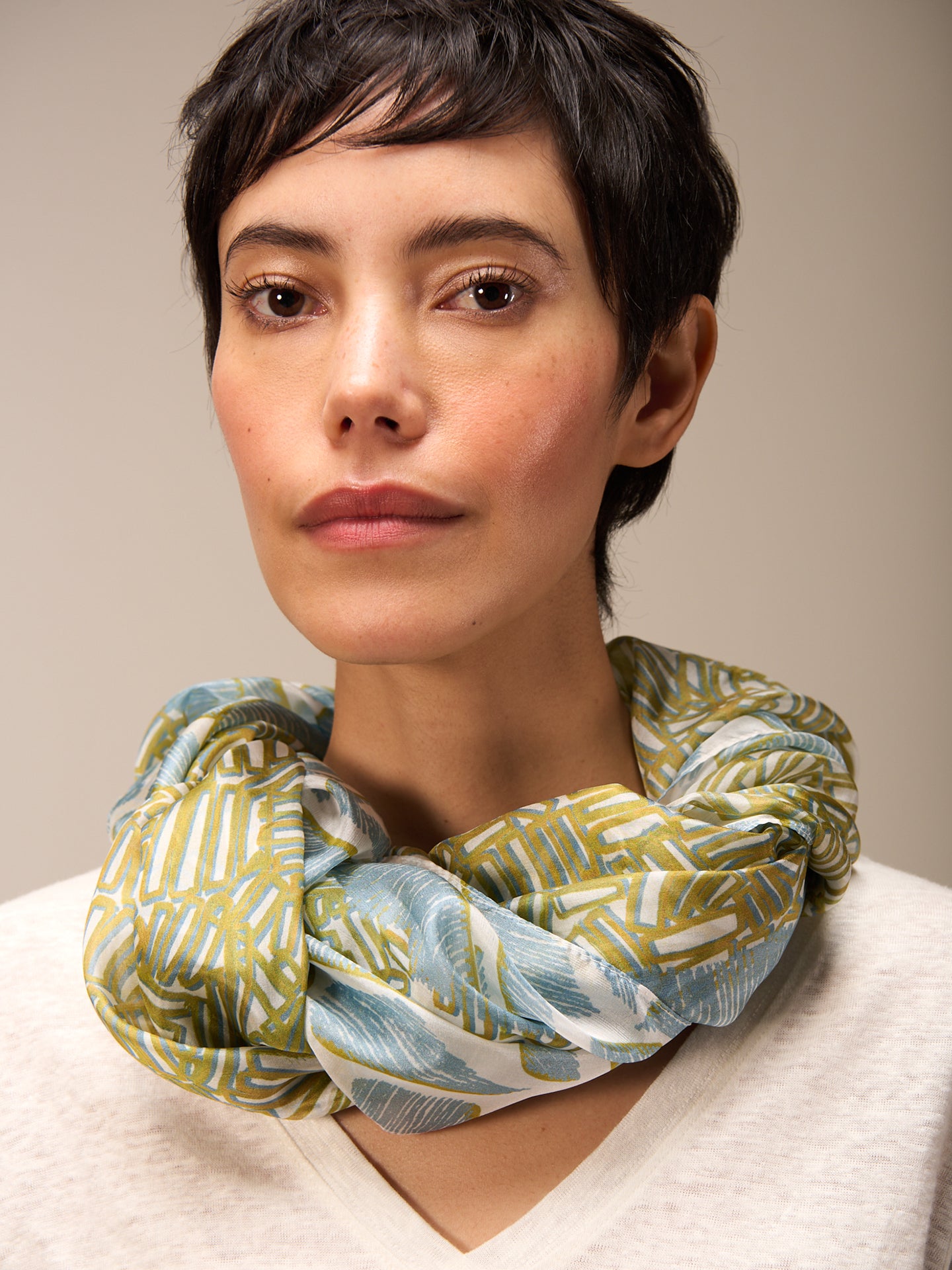 Silk scarf