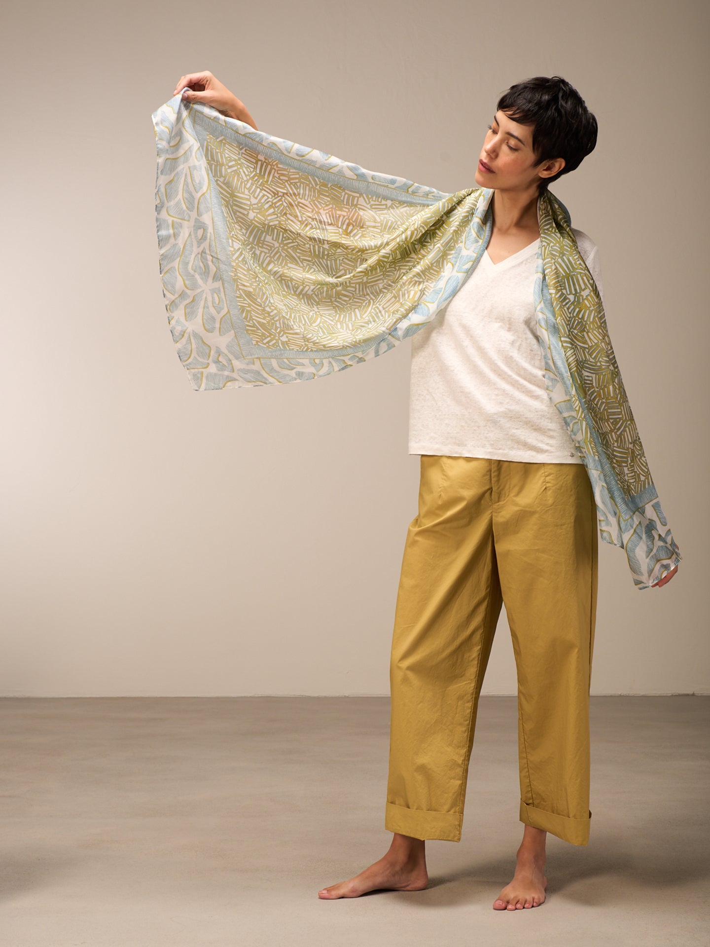 Silk scarf