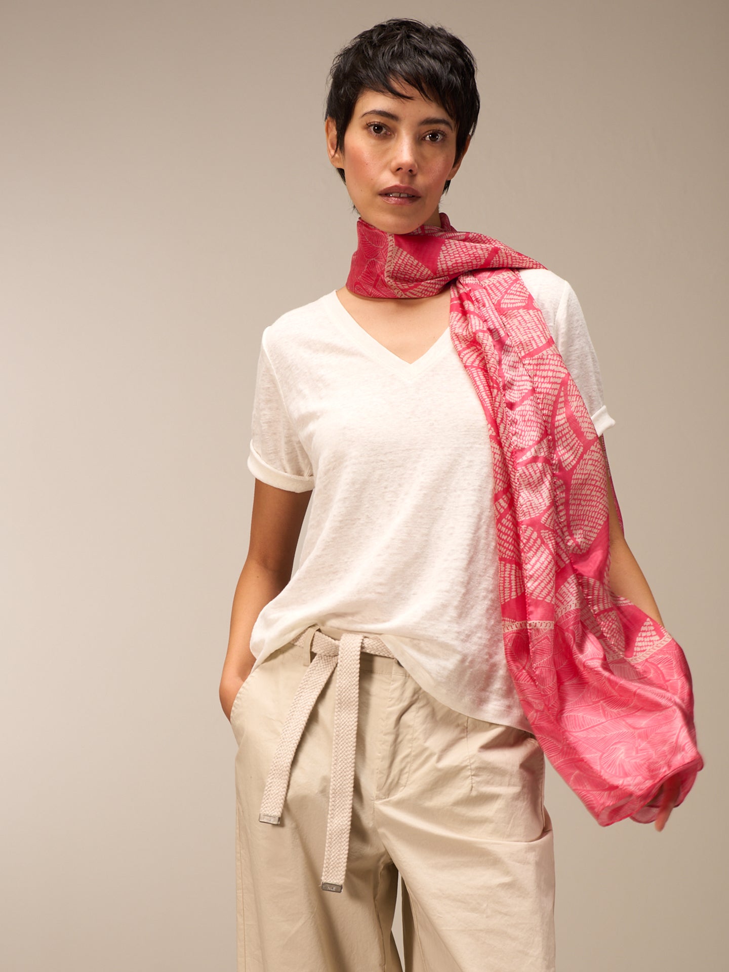 Silk scarf