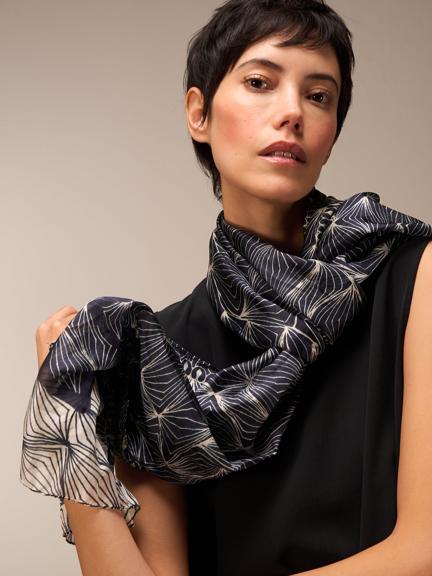 Silk scarf