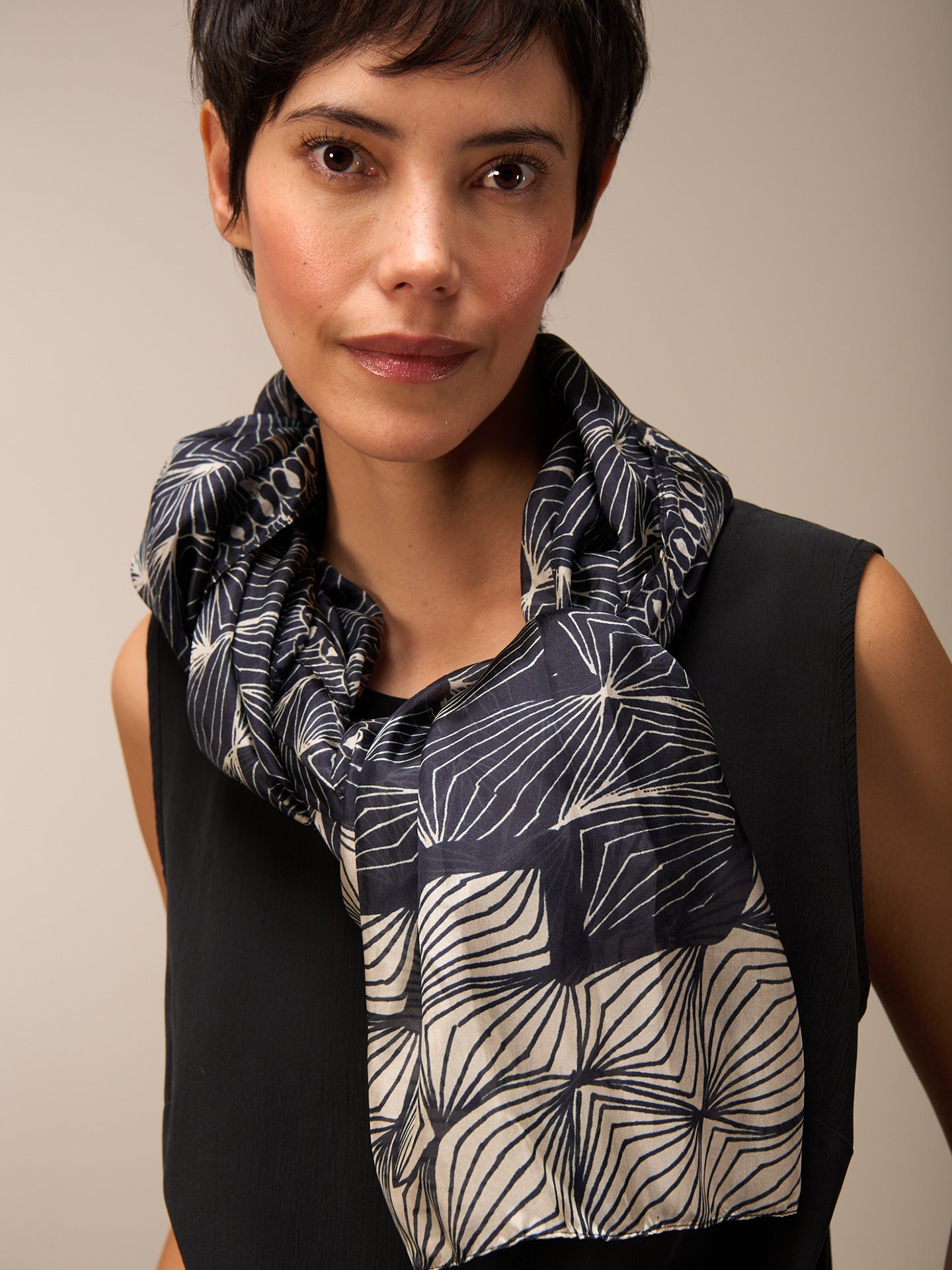 Silk scarf