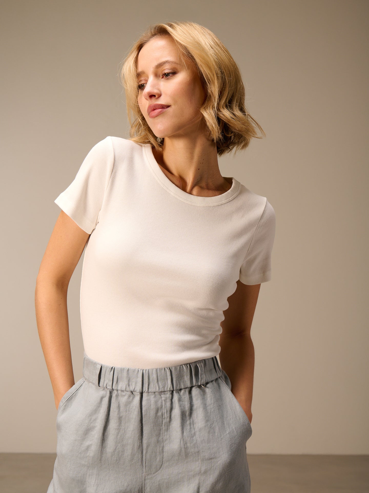 Ribbed shirt