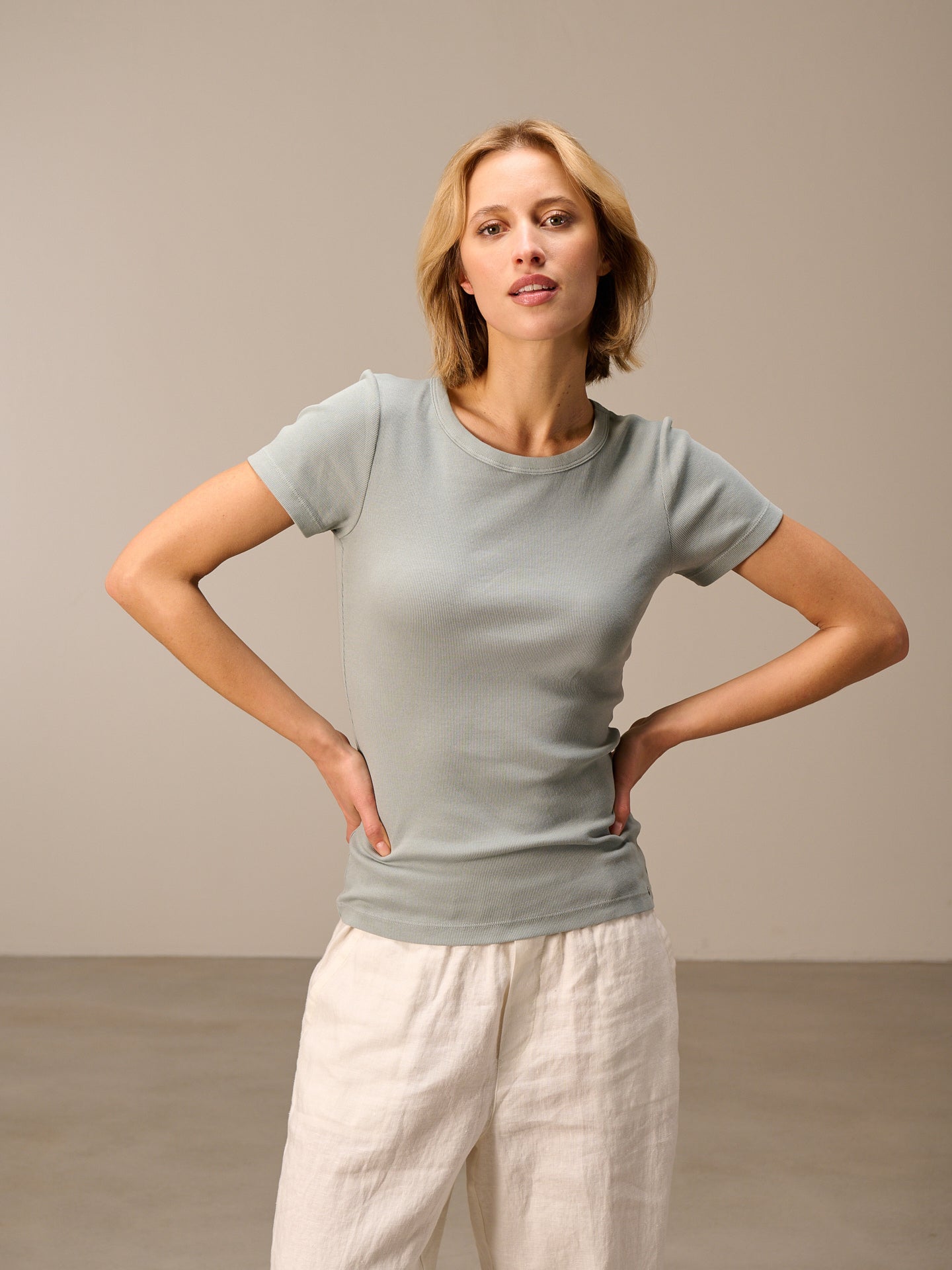 Ribbed shirt