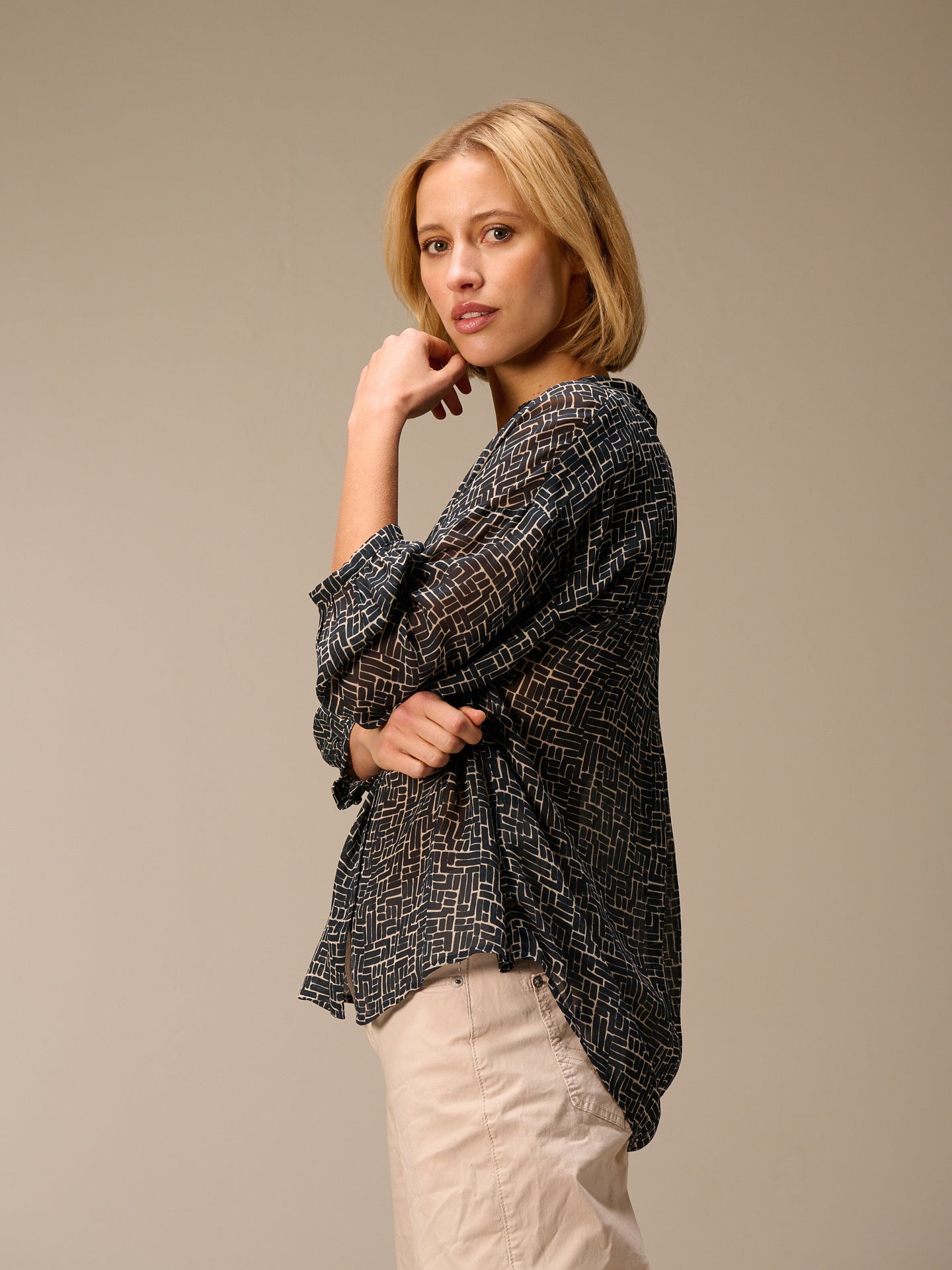 Printed blouse