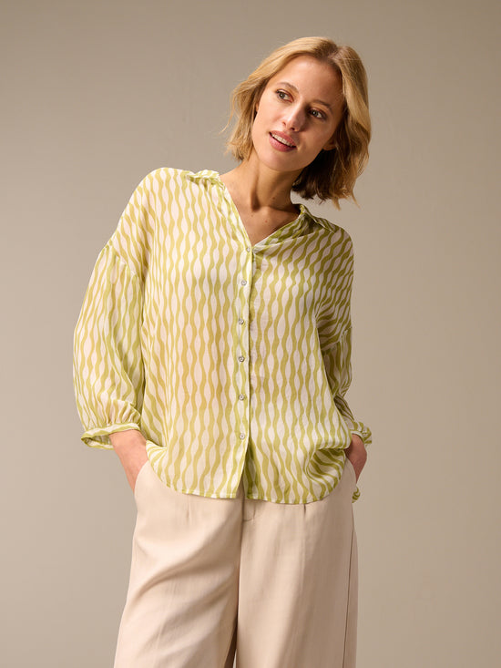 Printed blouse
