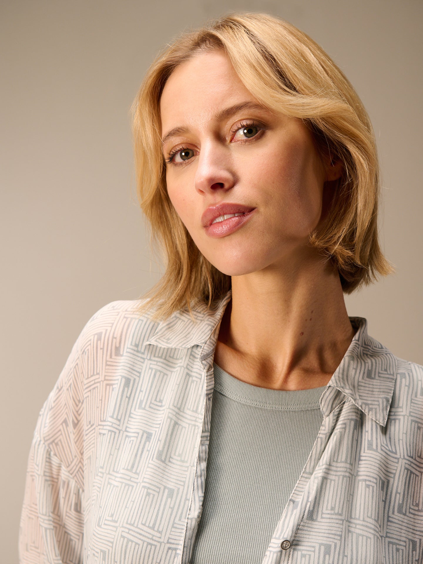Printed blouse