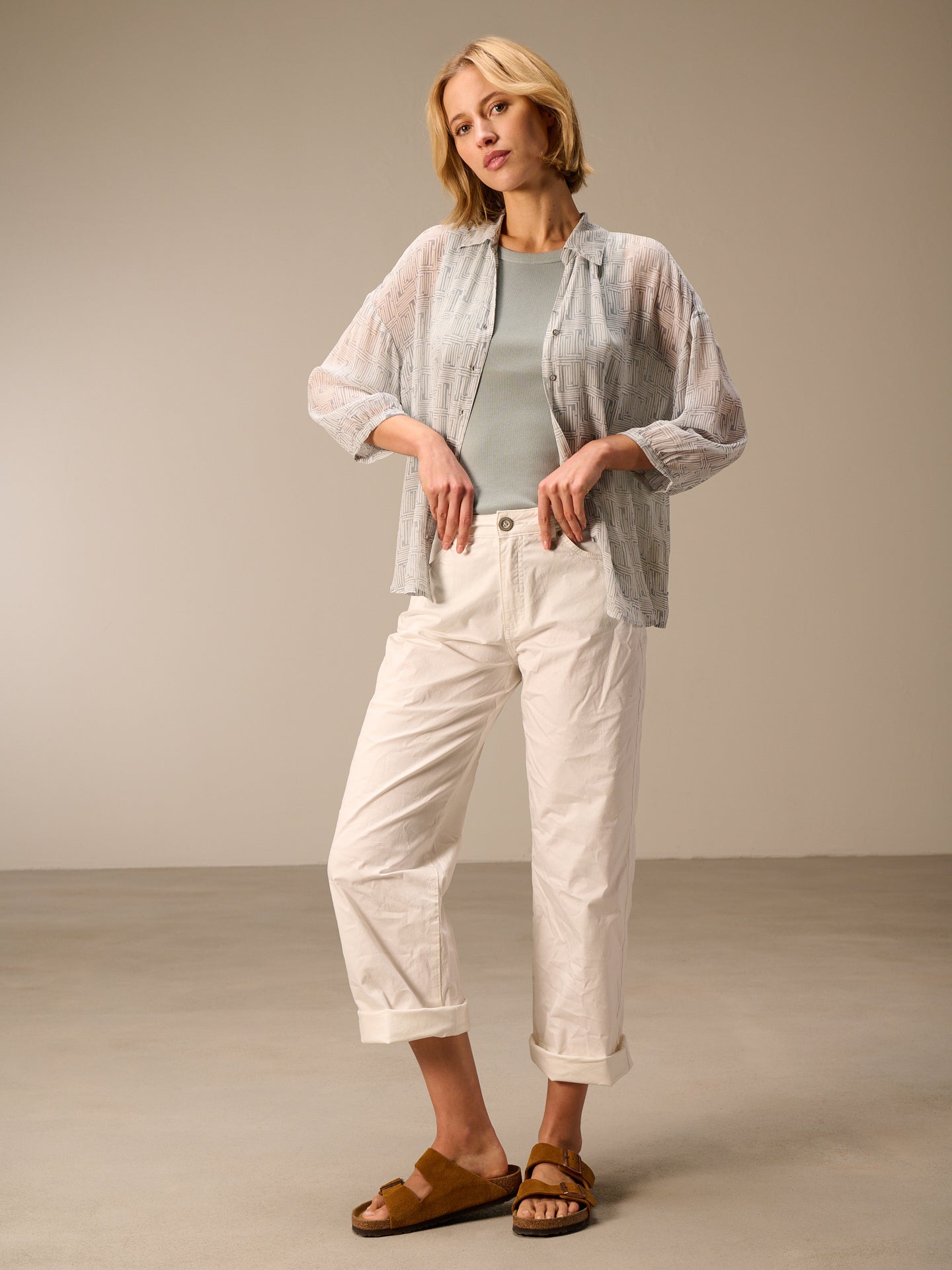 Printed blouse