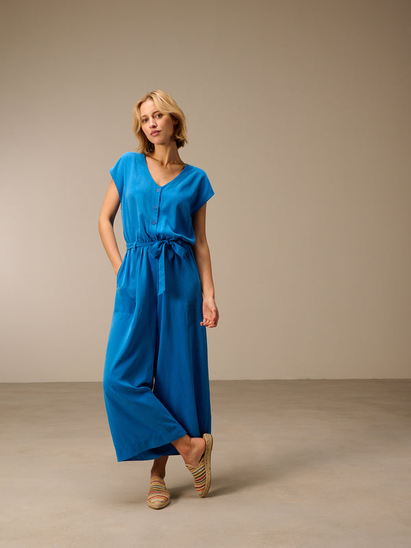 Jumpsuit with belt