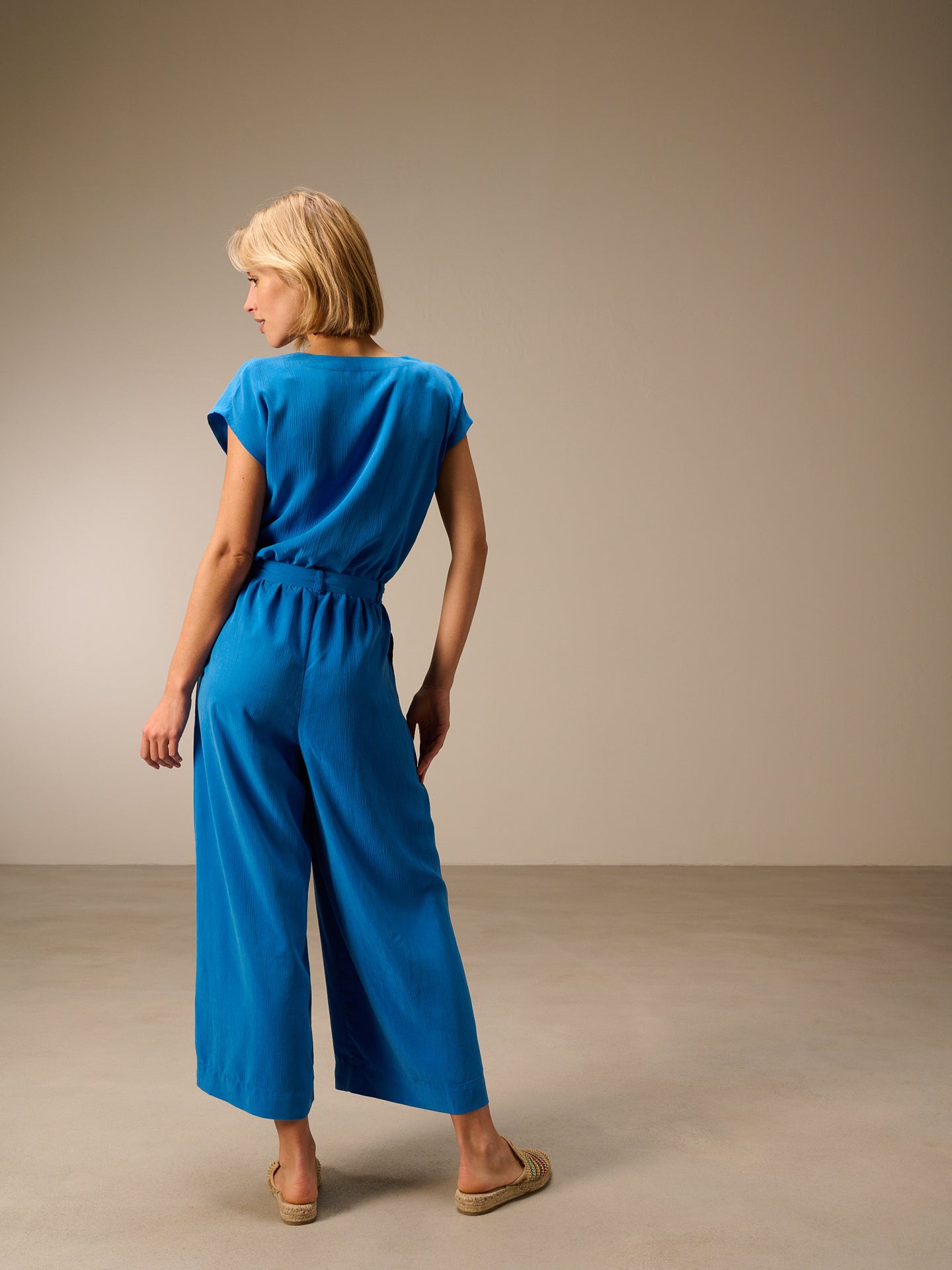 Jumpsuit with belt