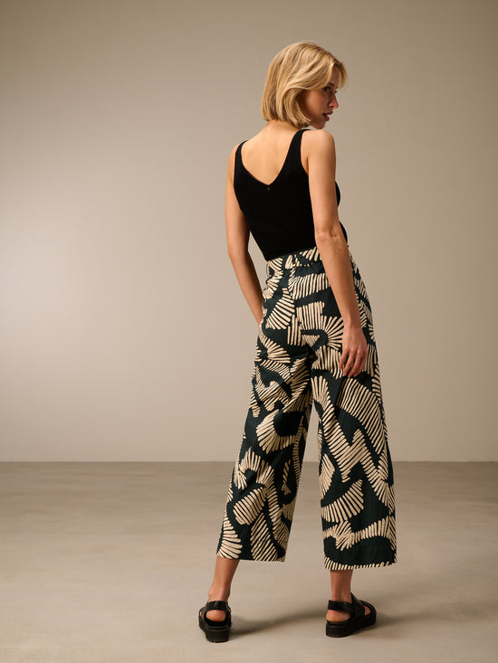 Printed pants
