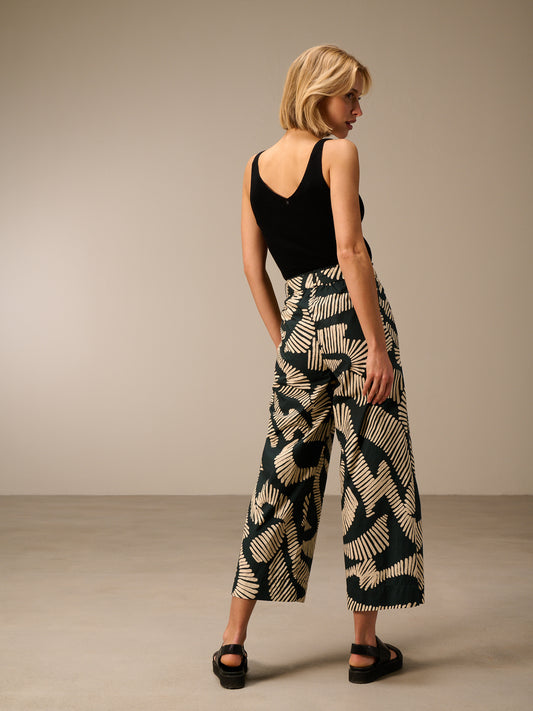 Printed pants