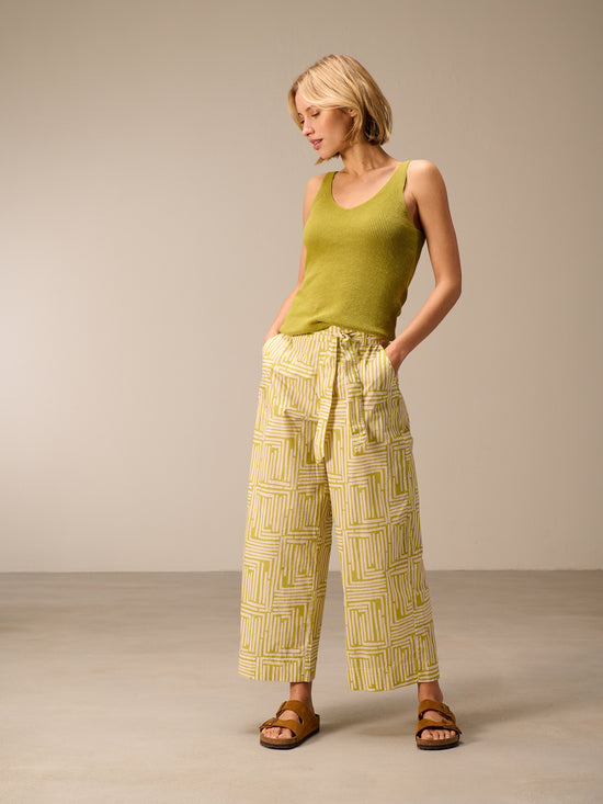 Pantaloni con stampa