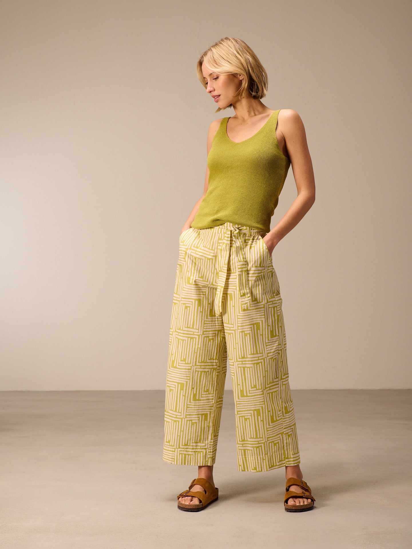 Printed pants