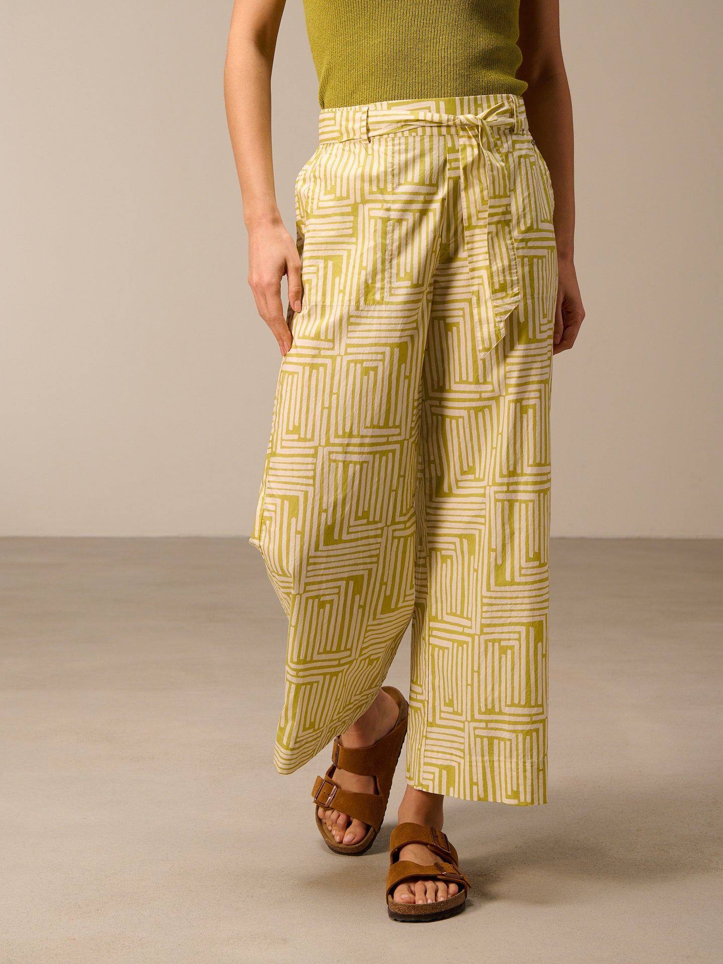 Printed pants