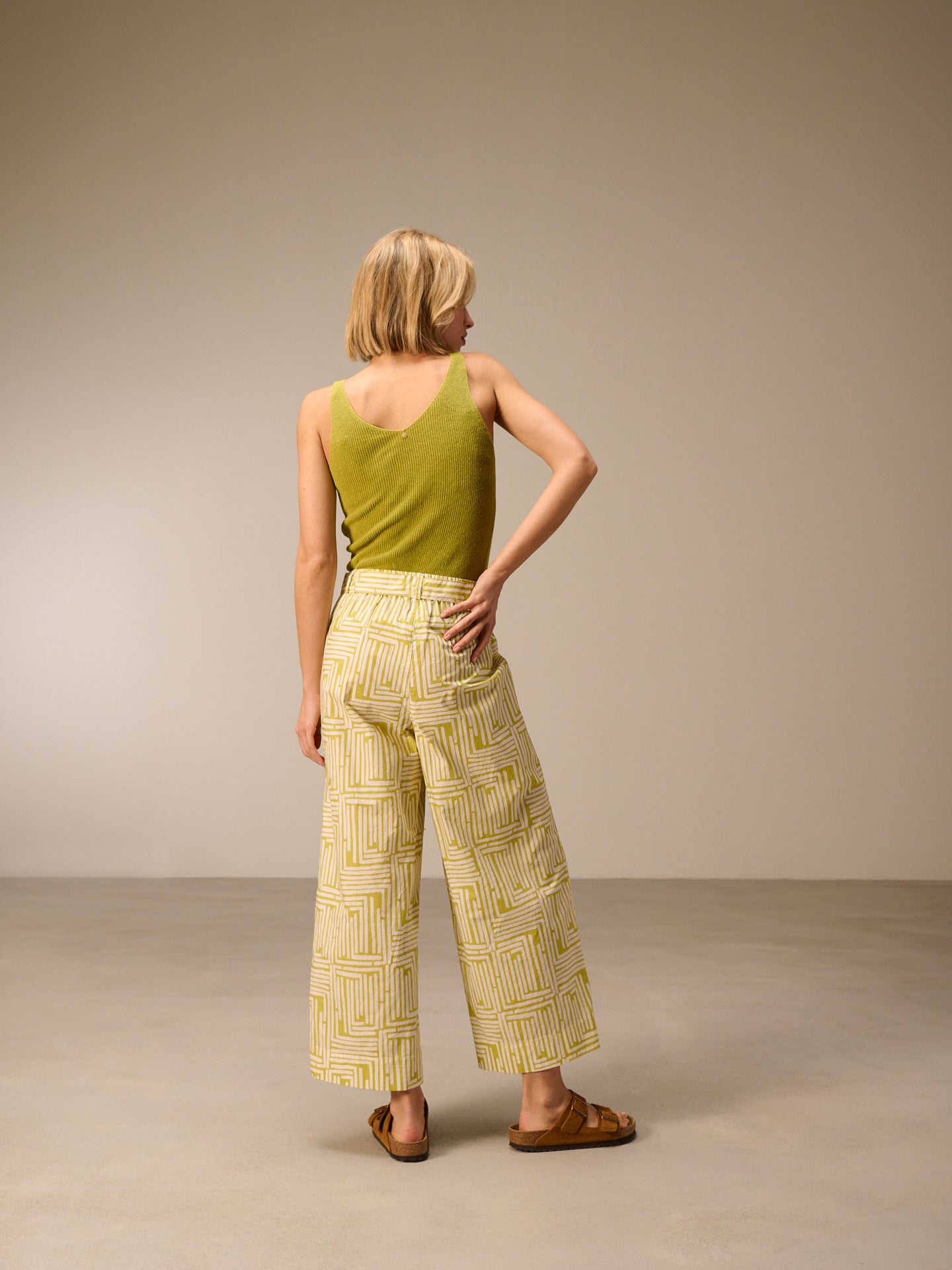 Printed pants