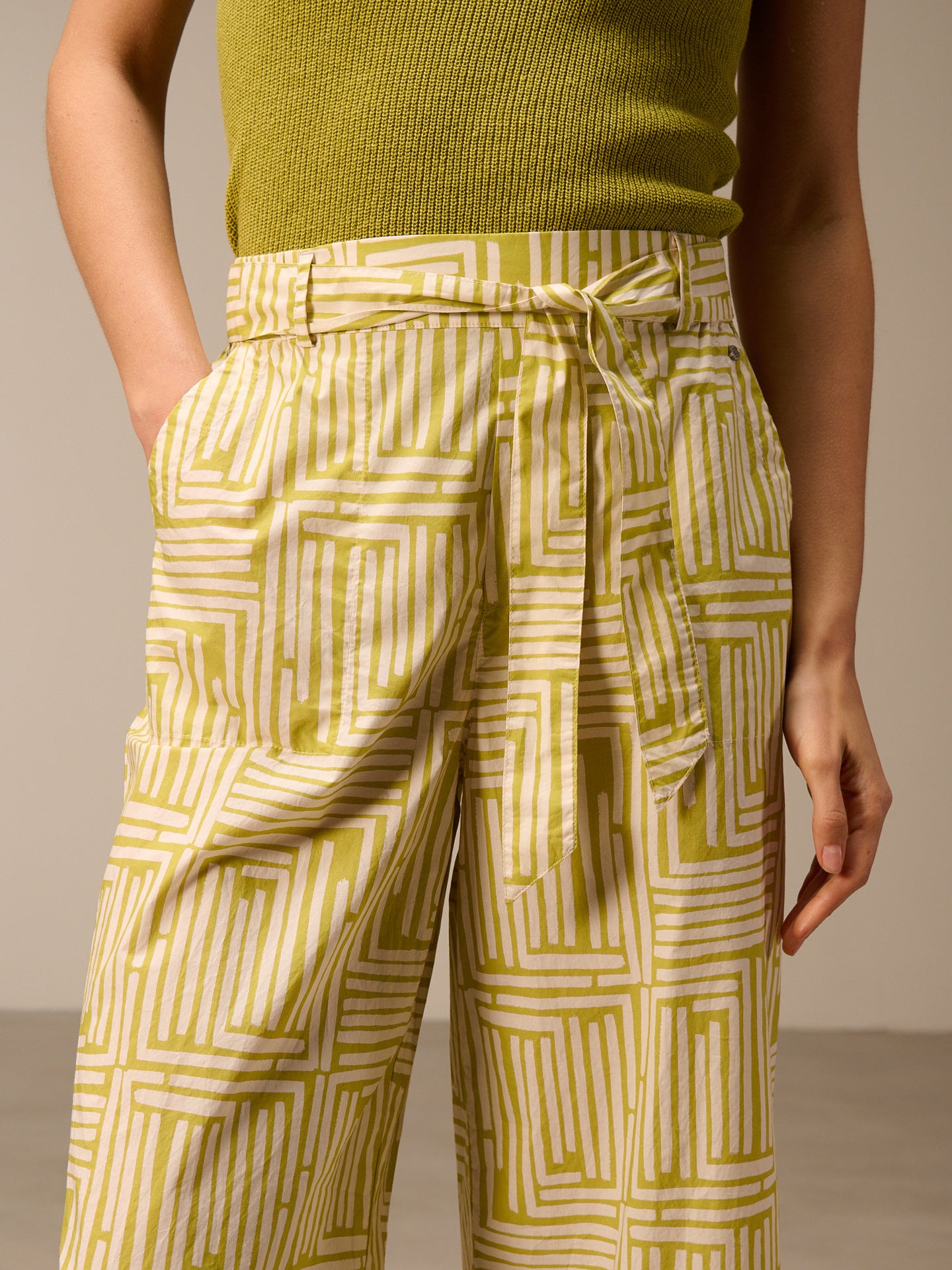 Printed pants