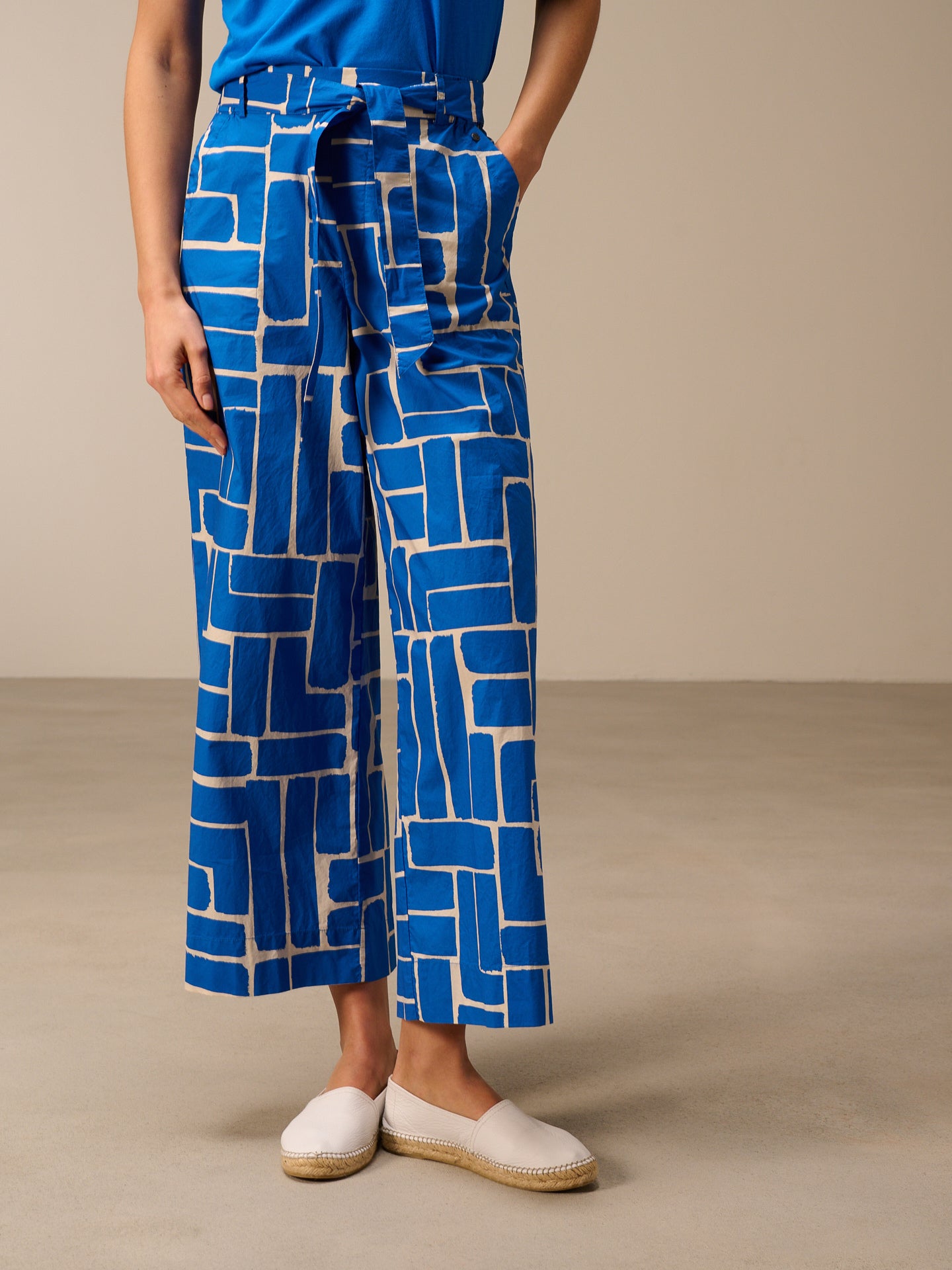 Printed pants