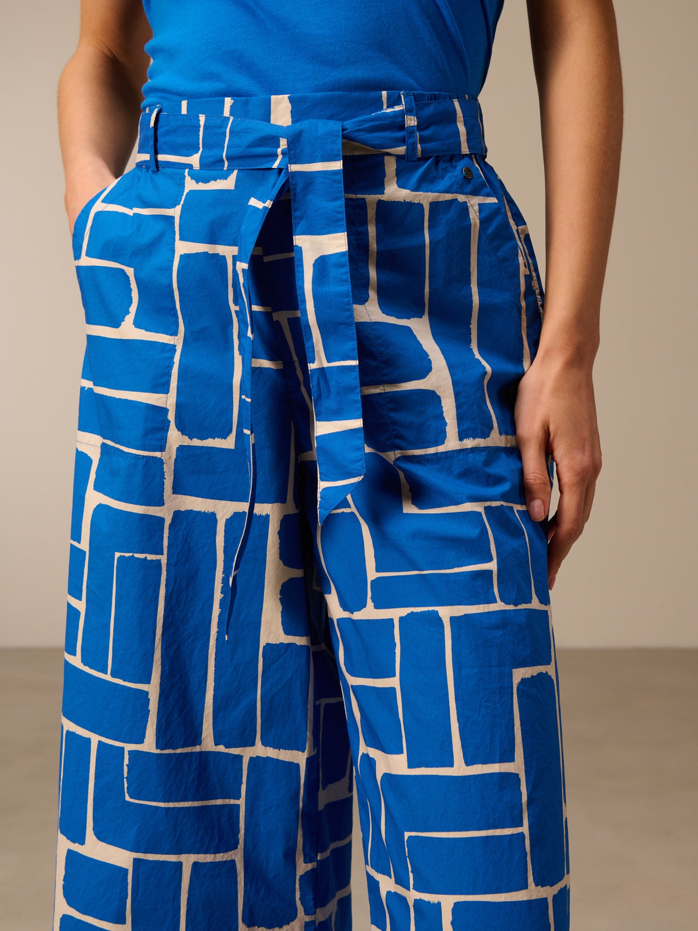 Printed pants