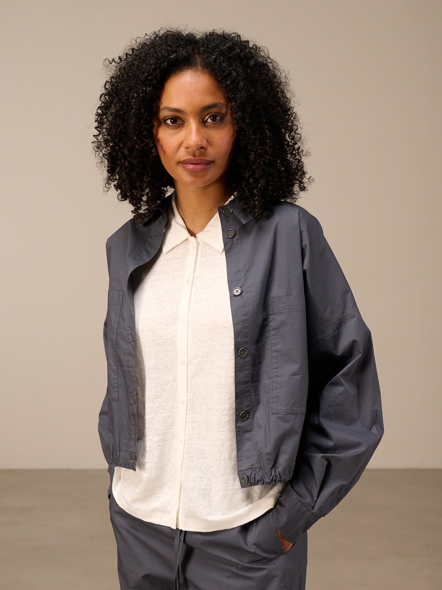 Plain blouse