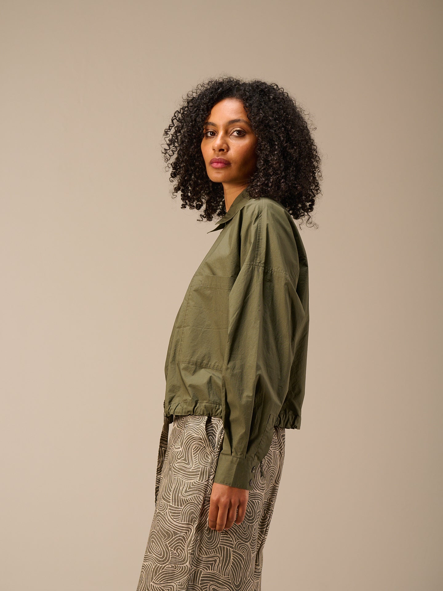 Plain blouse