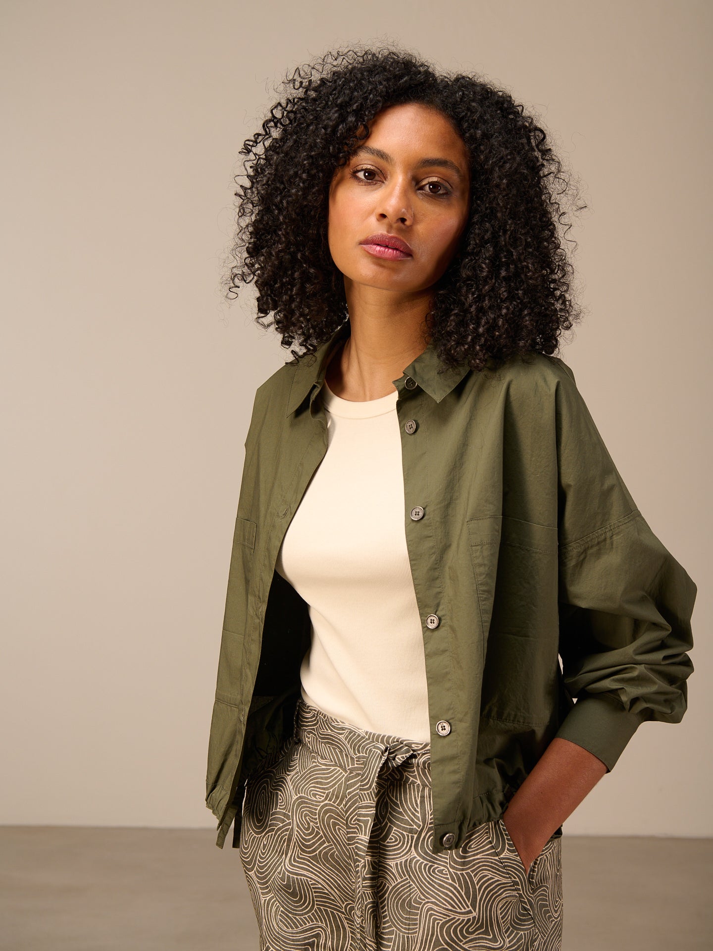 Plain blouse