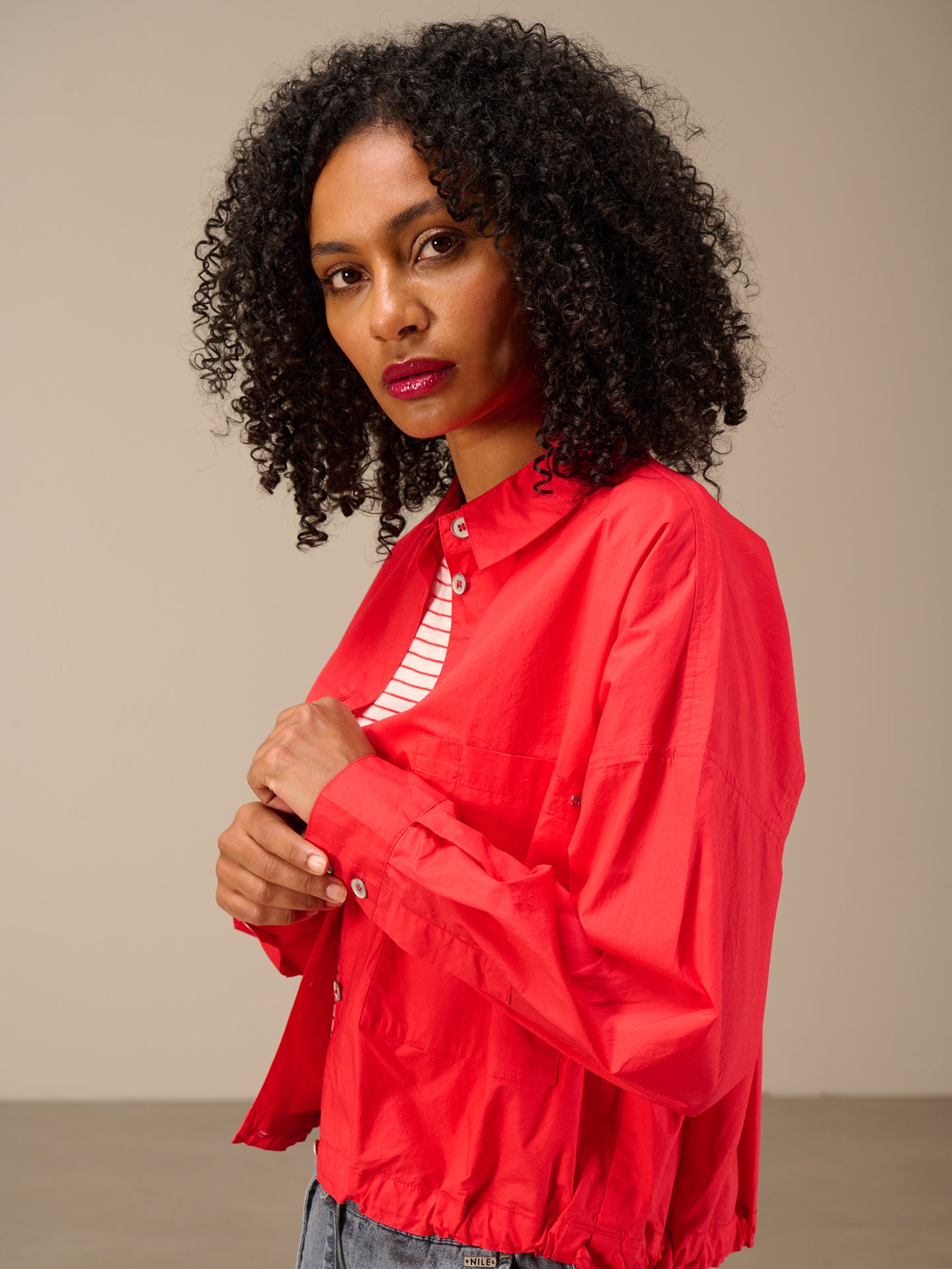 Plain blouse