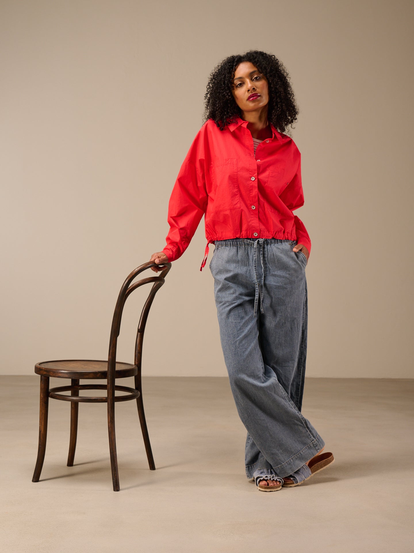 Plain blouse