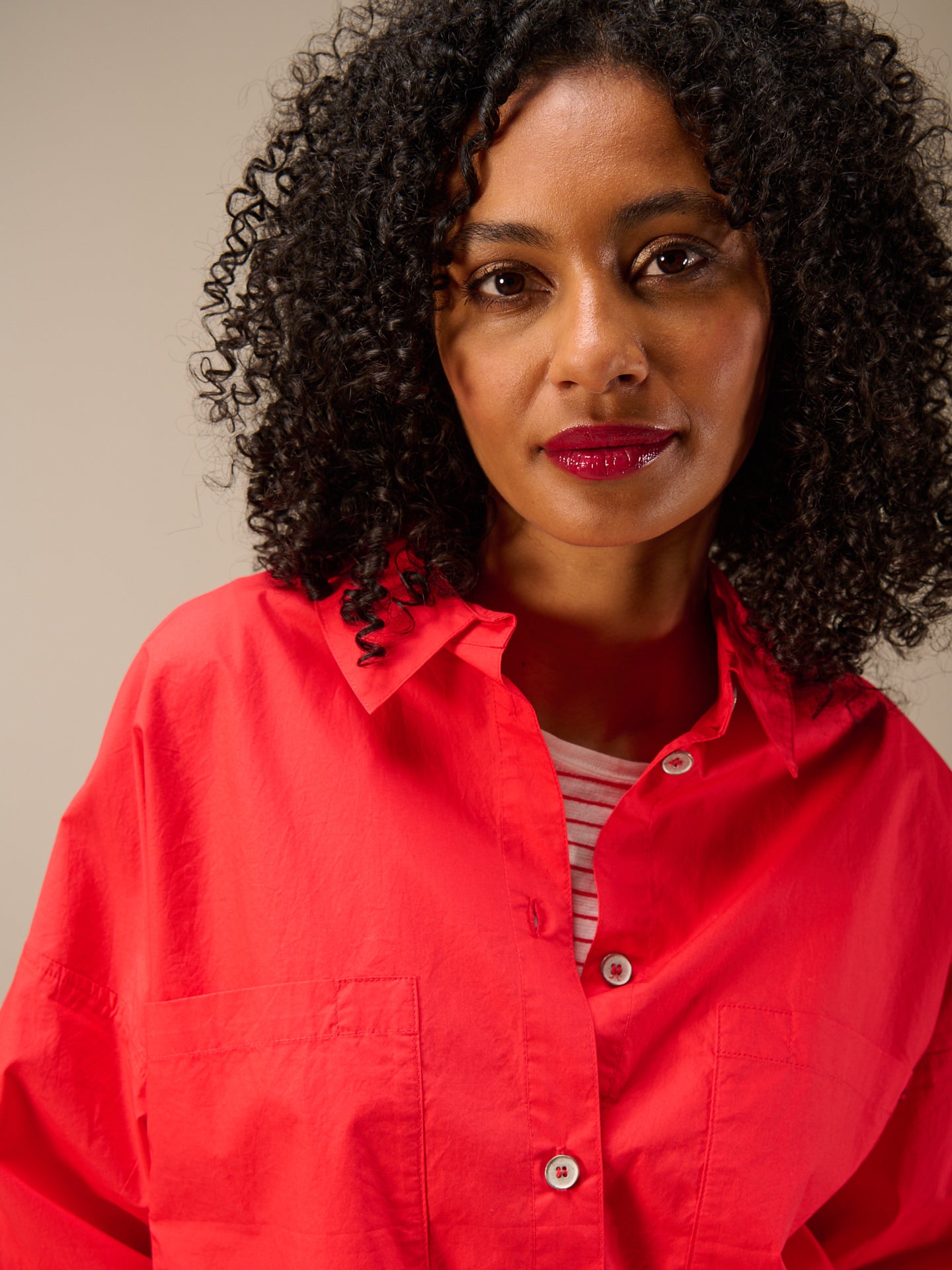 Plain blouse
