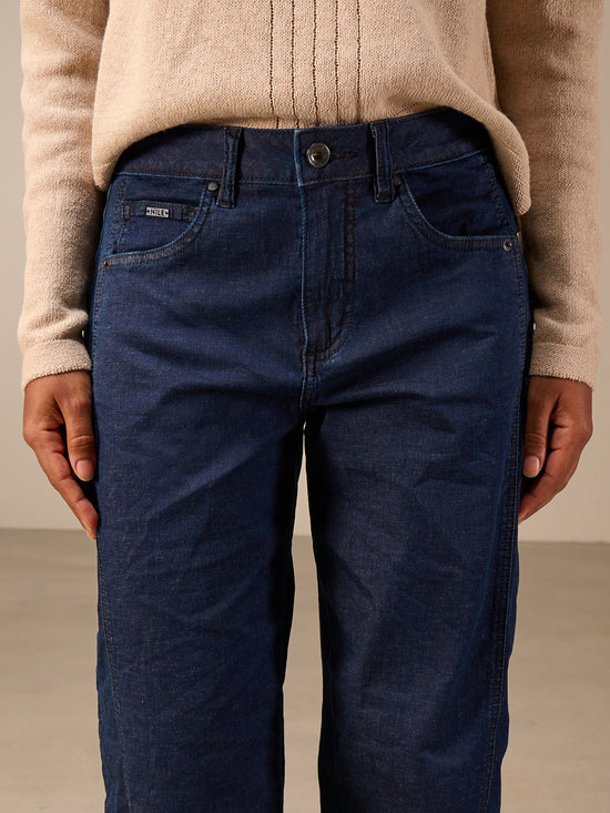 Barrel-leg jeans