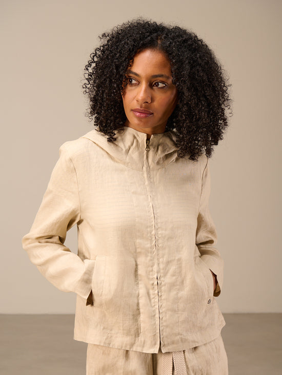 Leinenjacke