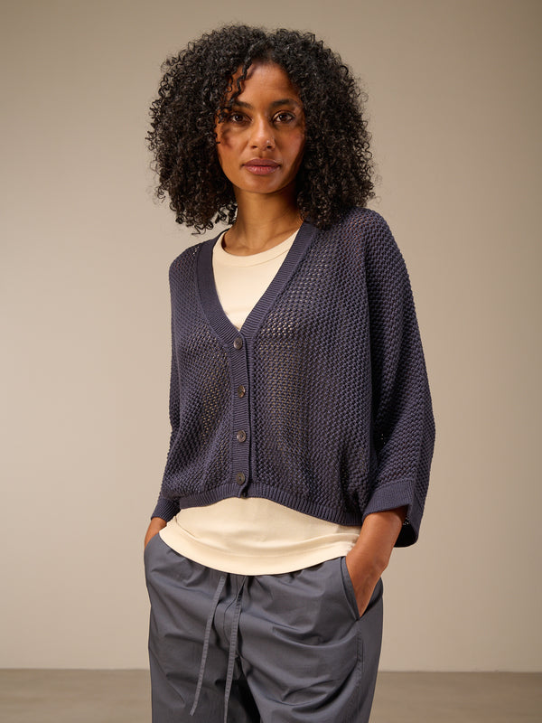 Button-up cardigan