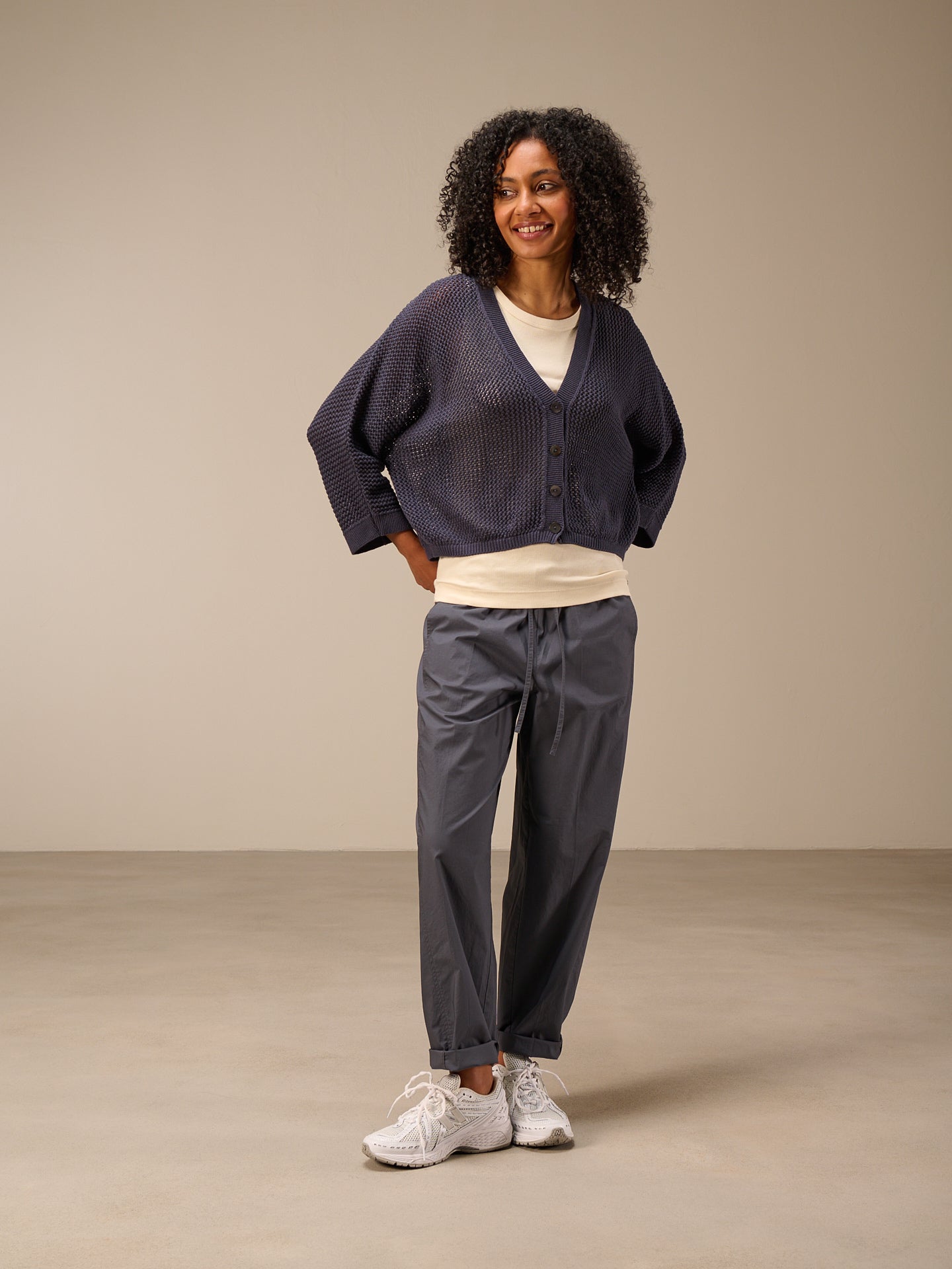 Button-up cardigan