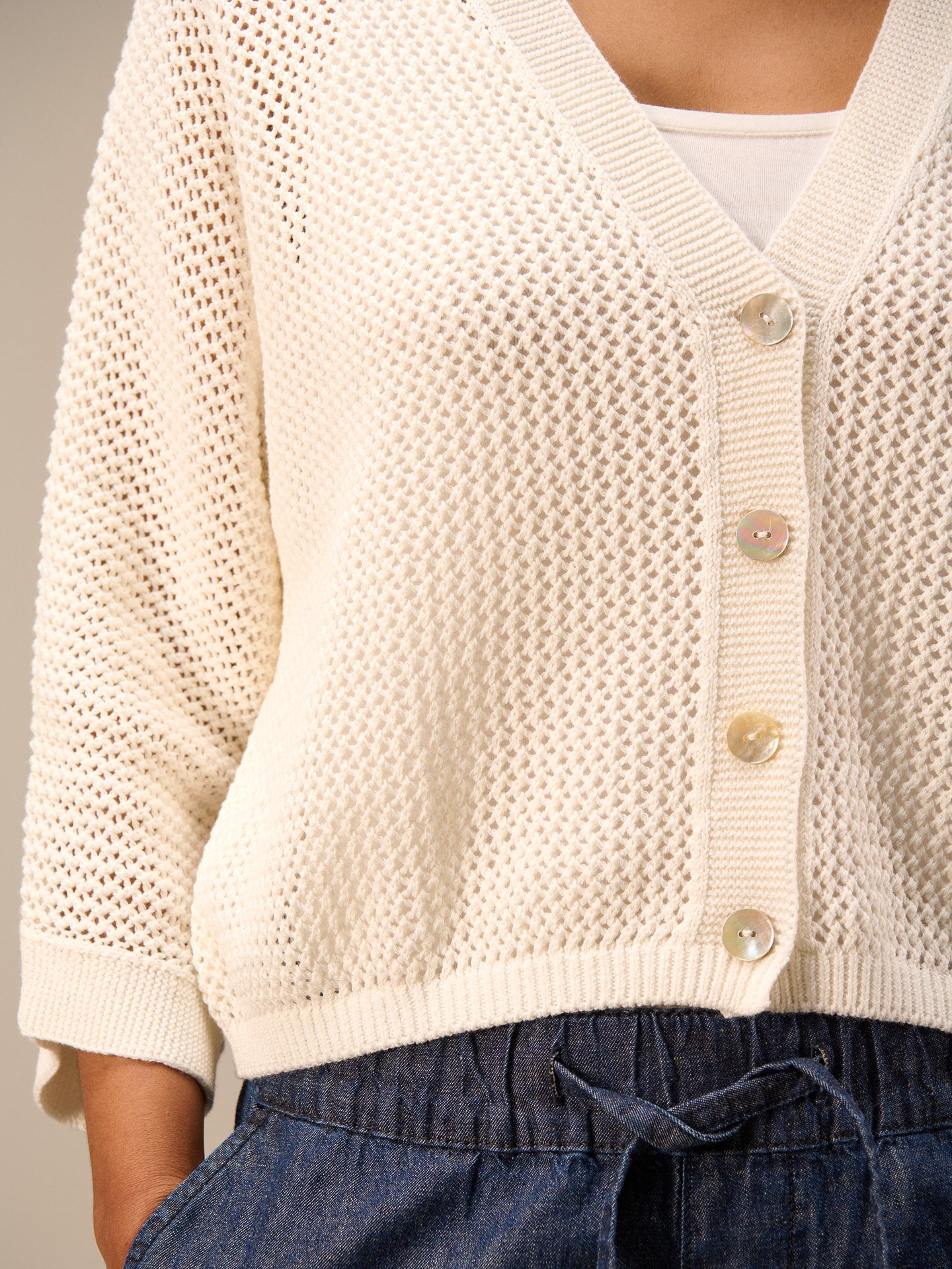 Button-up cardigan