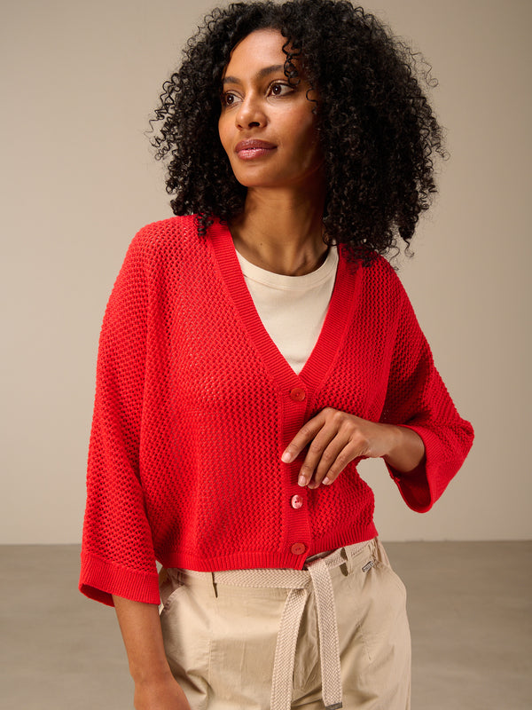 Button-up cardigan