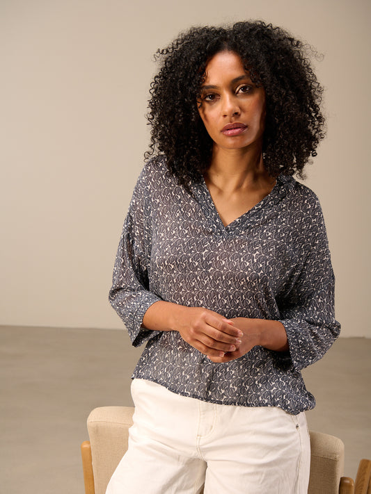 Printed blouse