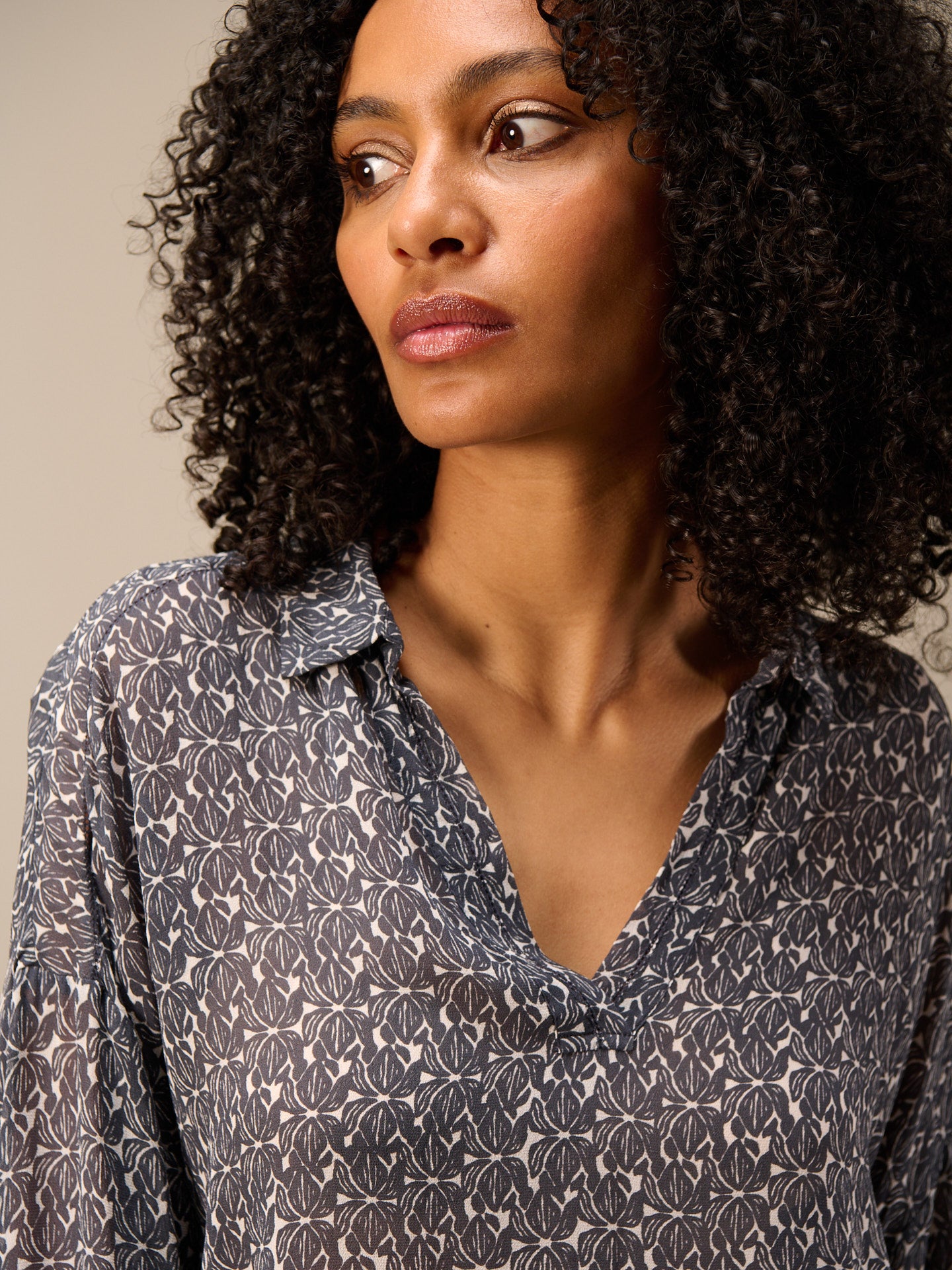 Printed blouse