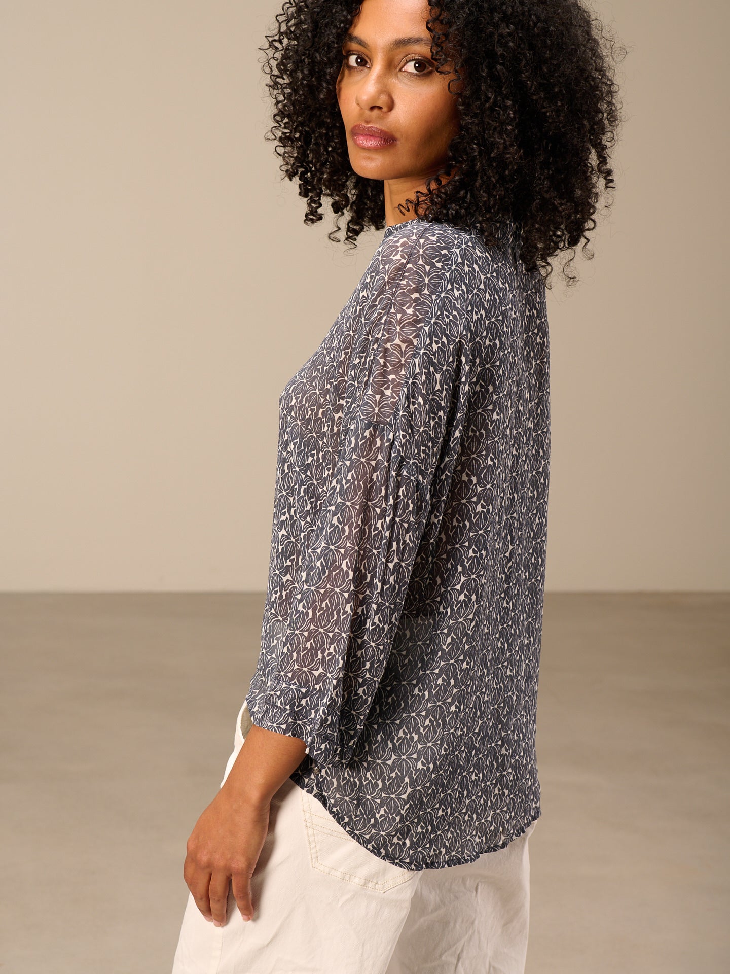 Printed blouse