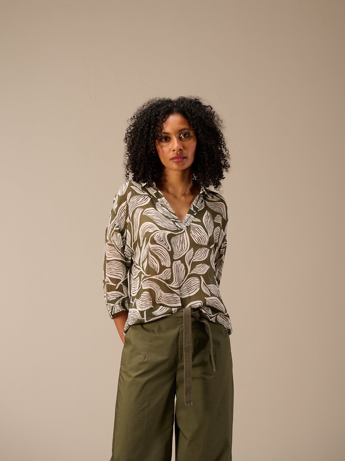 Printed blouse