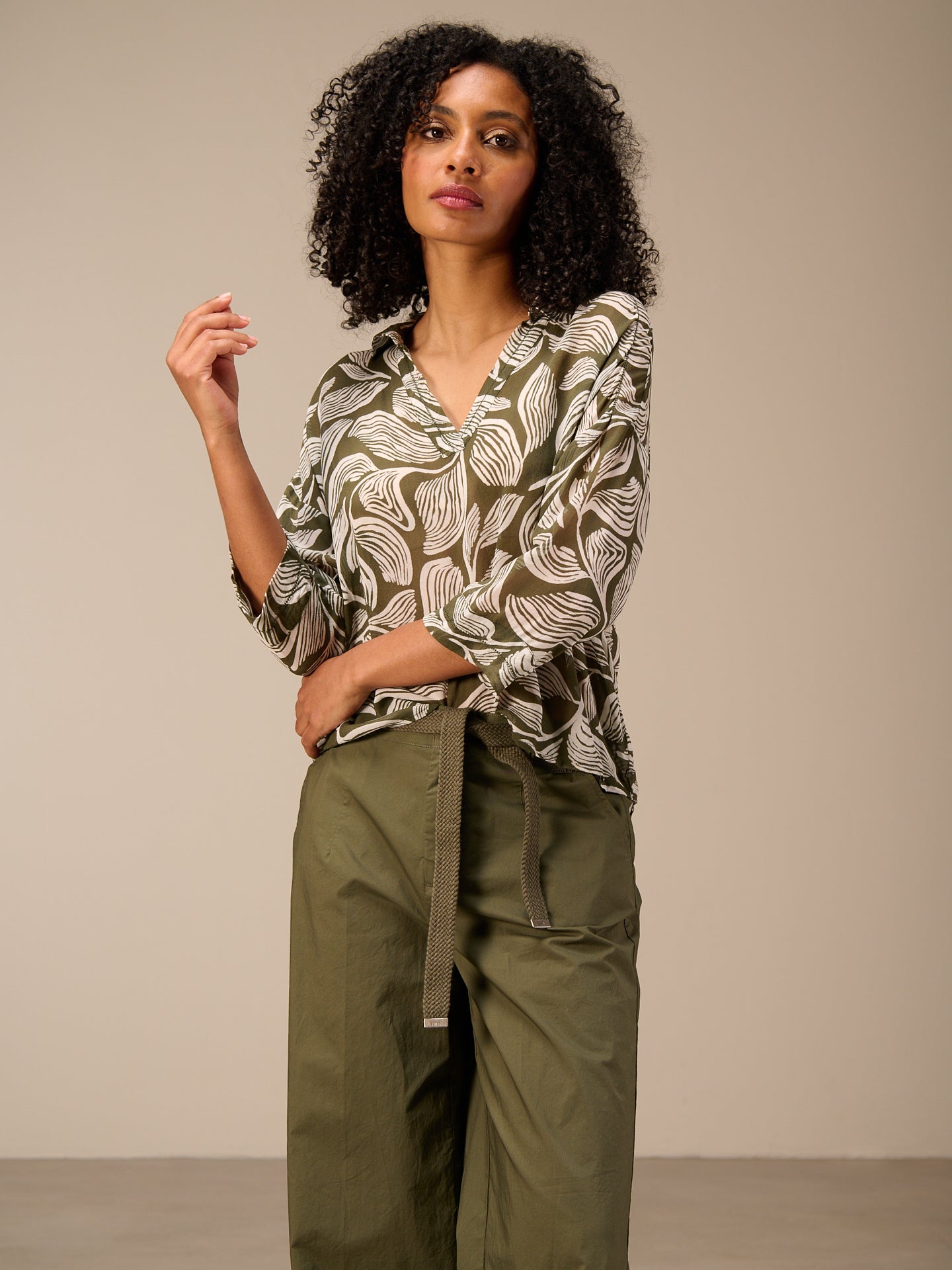 Printed blouse