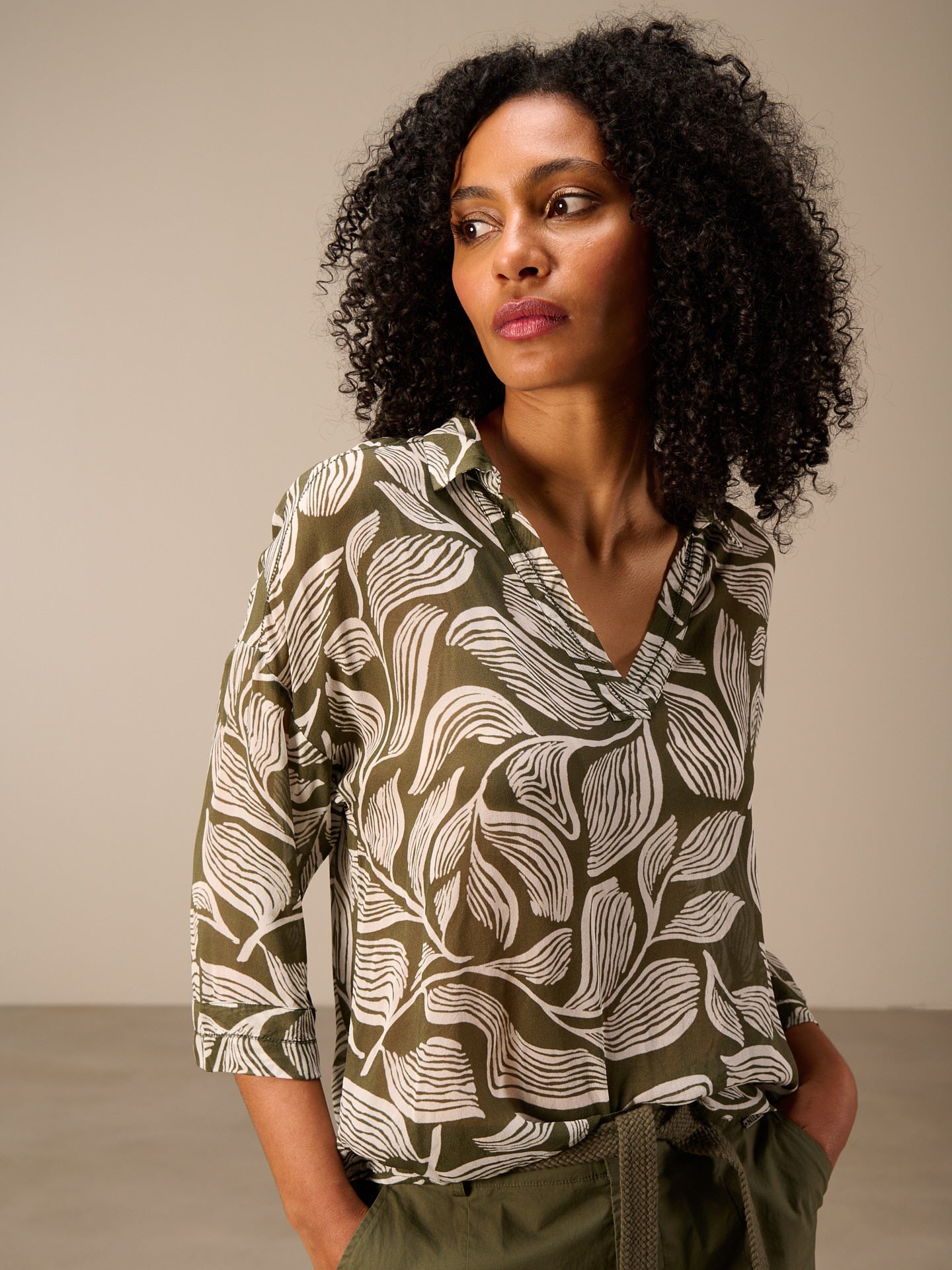 Printed blouse