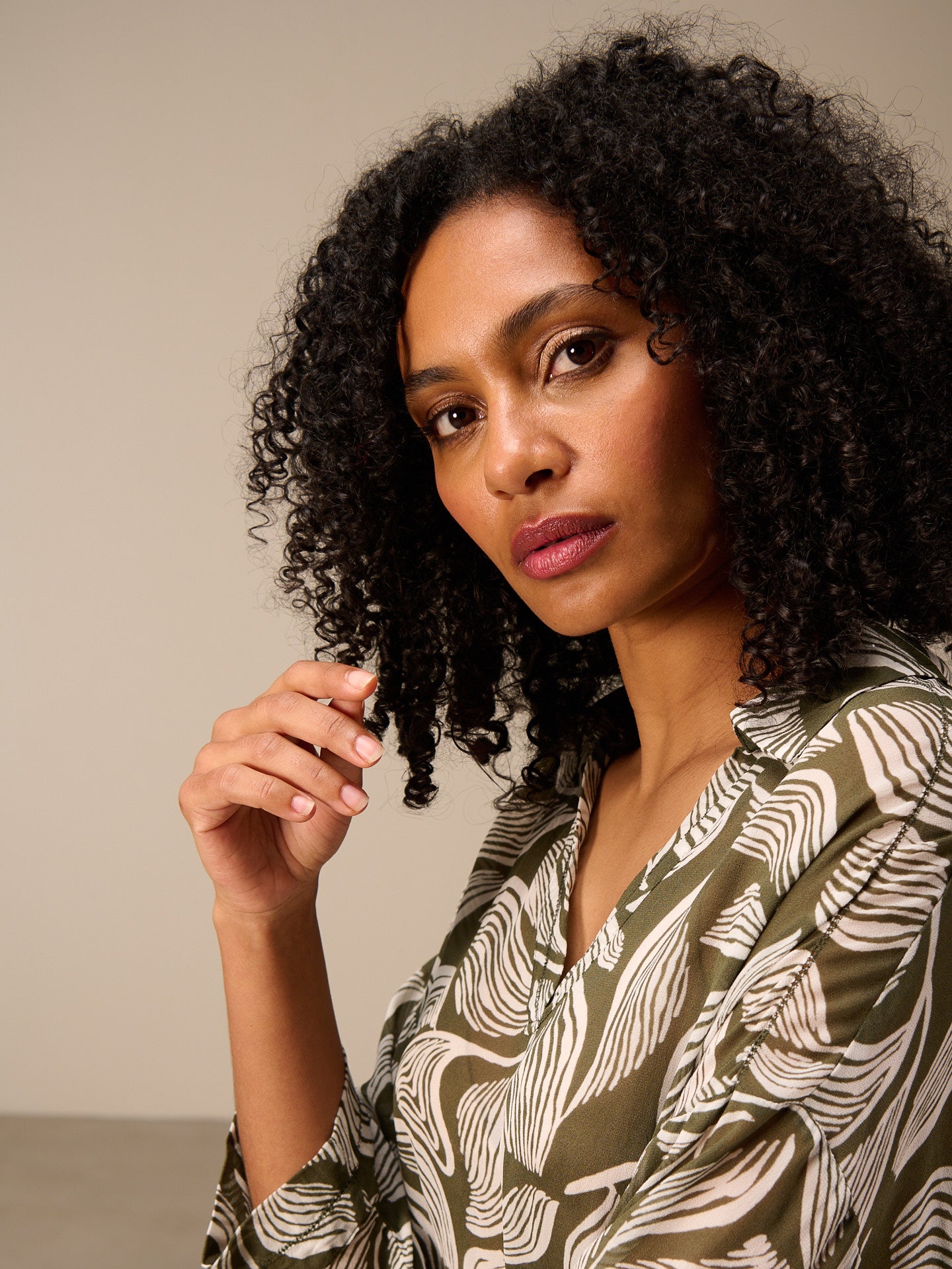 Printed blouse