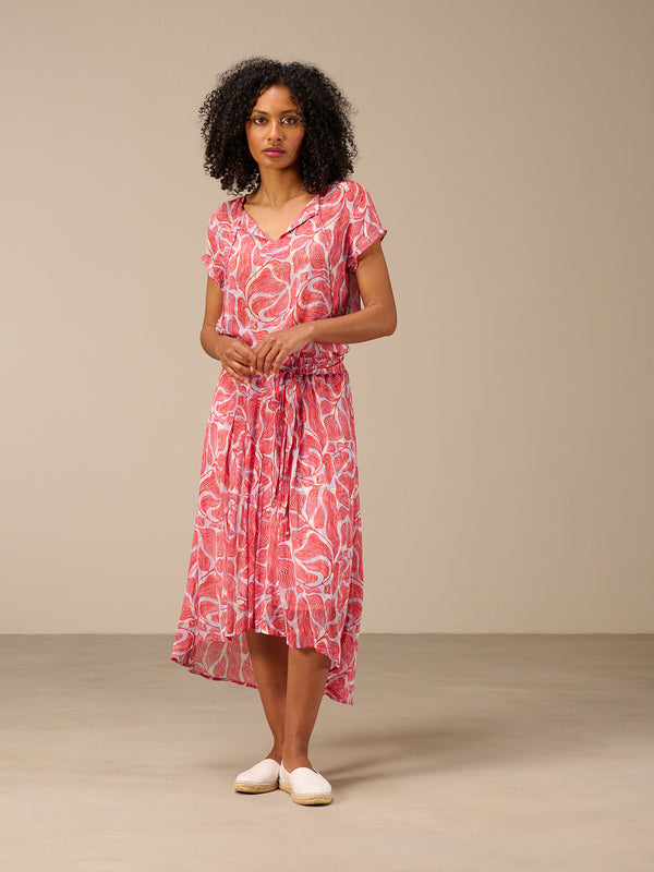 Skirt with elastic waistband