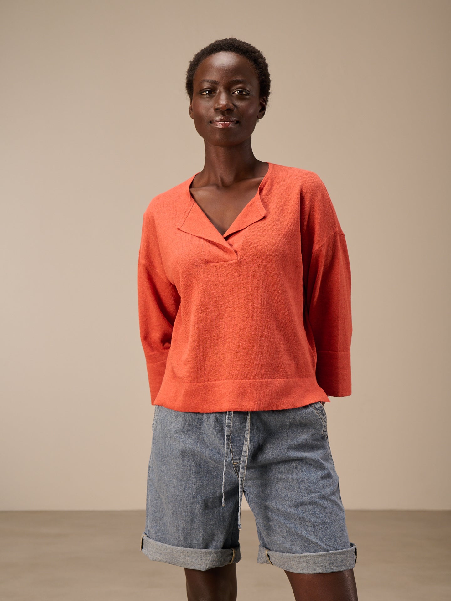 Fine knit sweater
