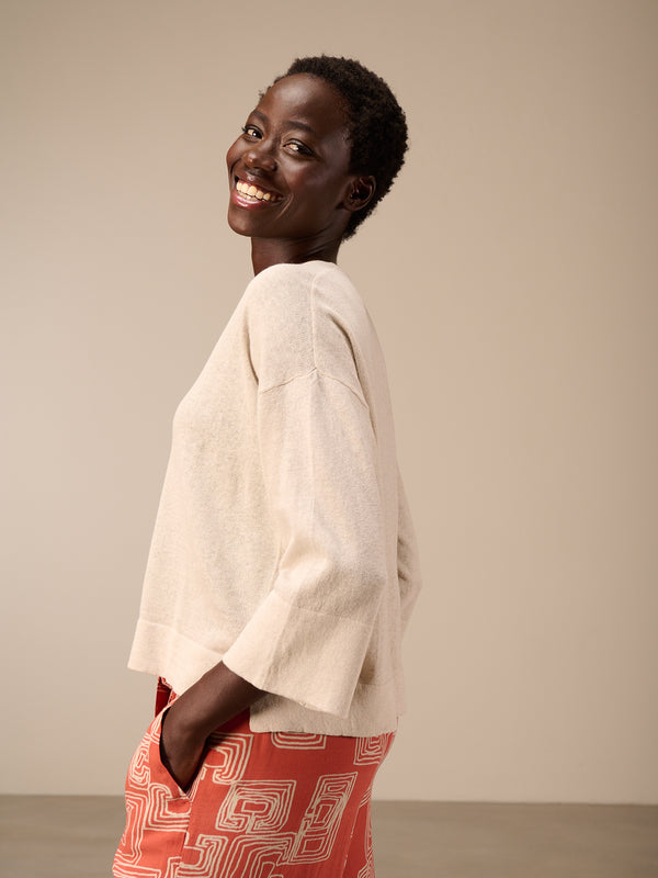 Fine knit sweater