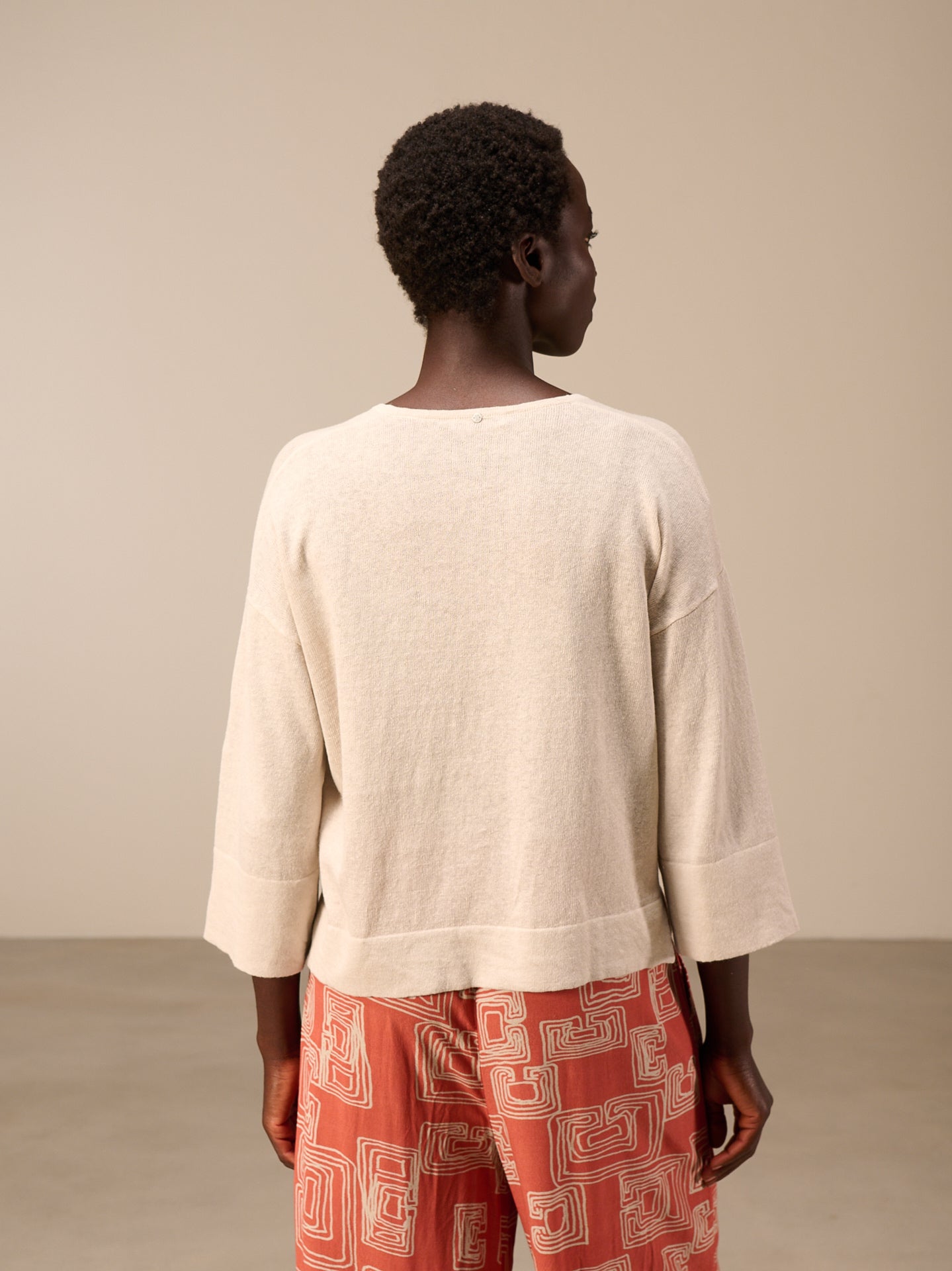 Fine knit sweater