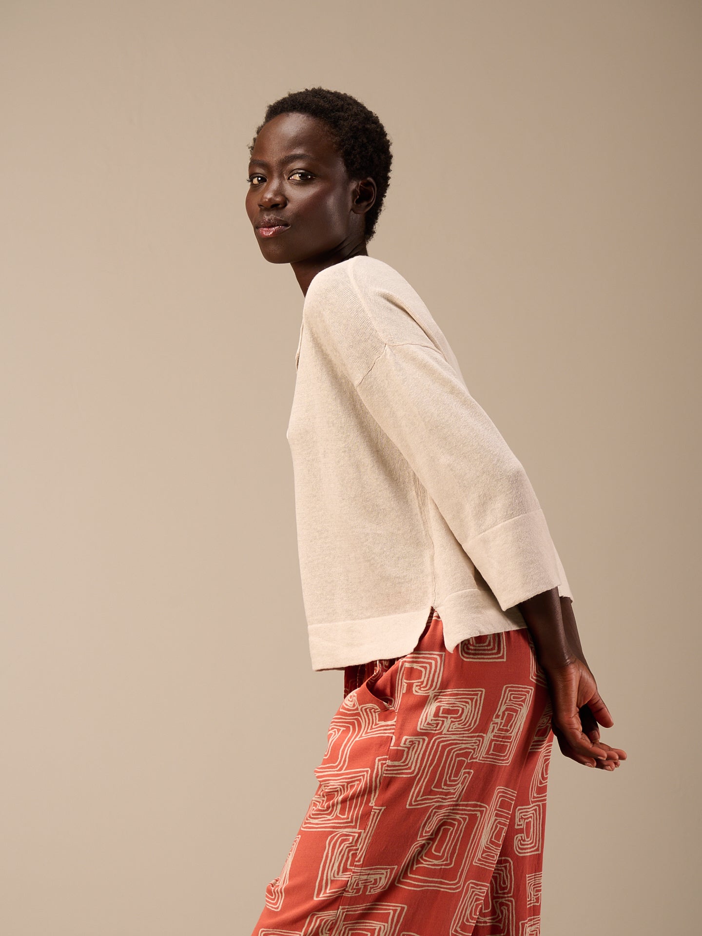 Fine knit sweater